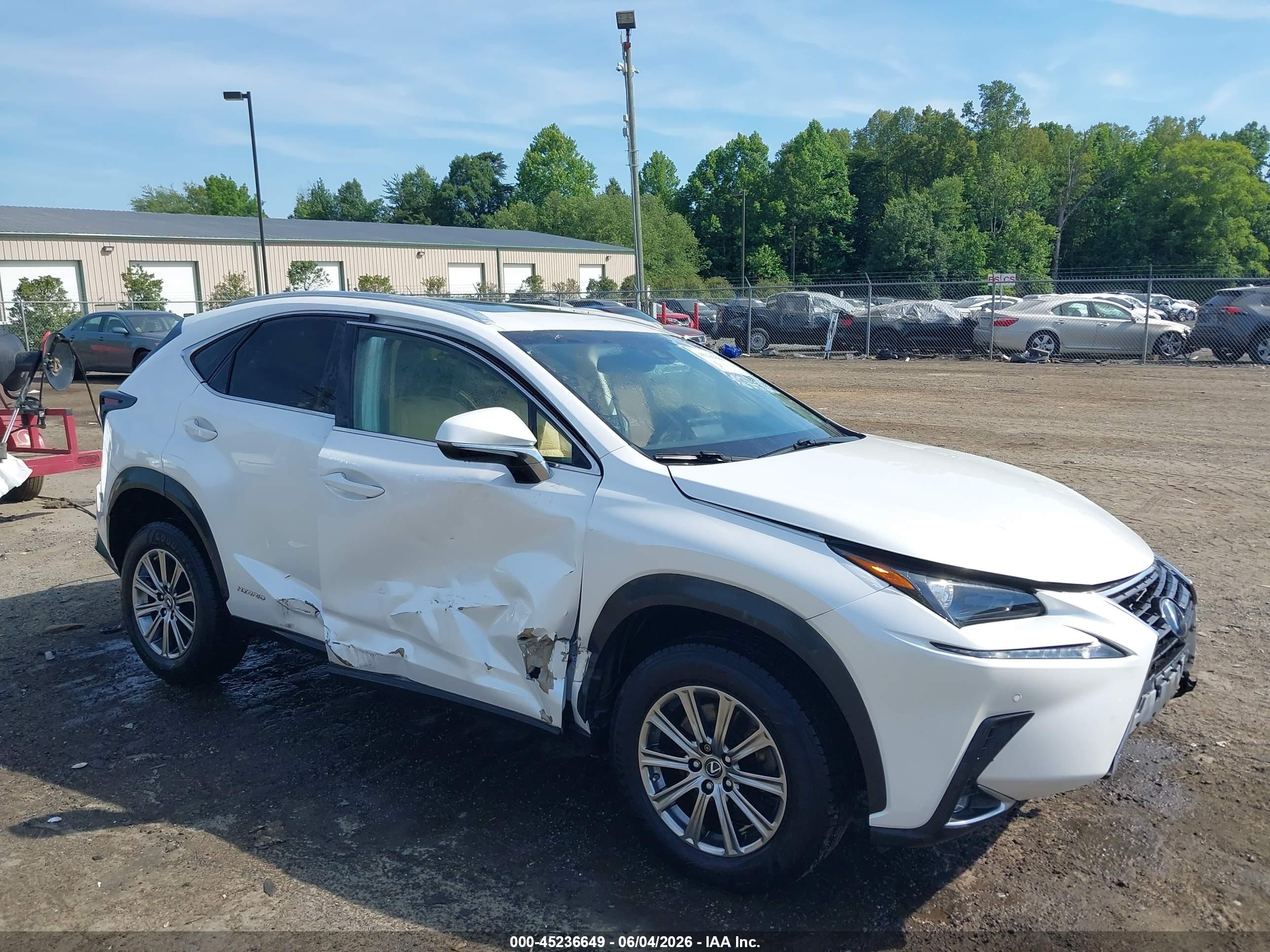2018 Lexus NX 300h, VIN JTJBJRBZ3J2090687 — Side