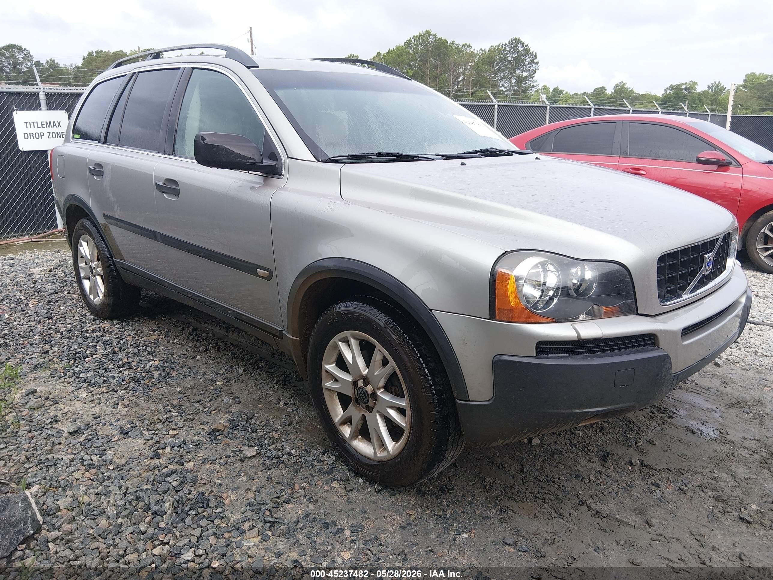 2004 Volvo XC90, VIN YV1CZ91H541121581 — Зад