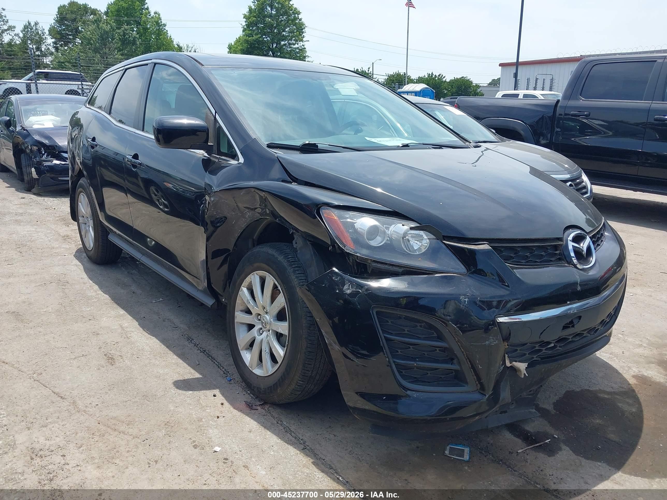 2010 Mazda CX-7 Sport, VIN JM3ER2W50A0347315 — Front end