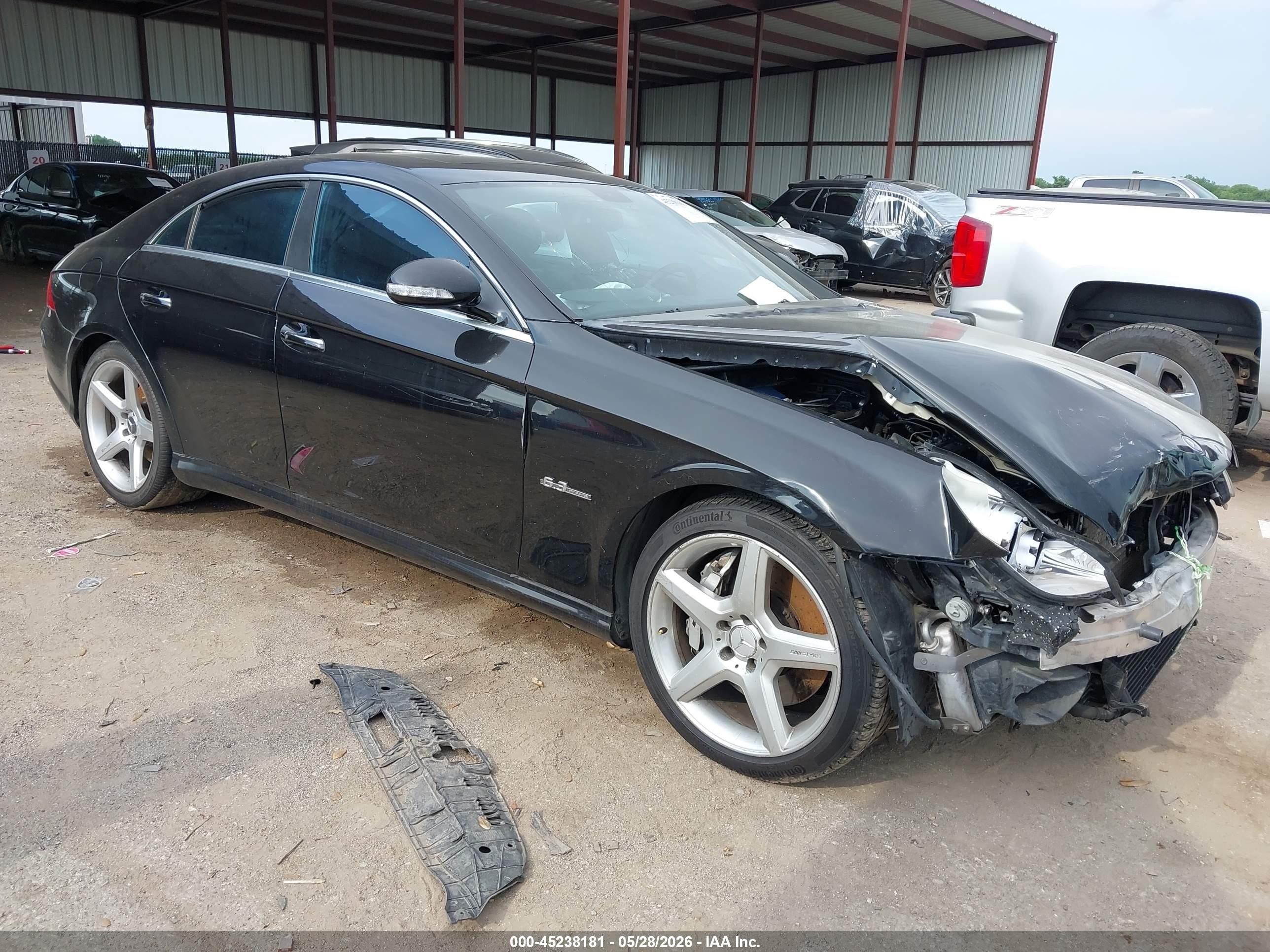 2007 Mercedes-Benz CLS 63 AMG, VIN WDDDJ77X47A087552 — Front end