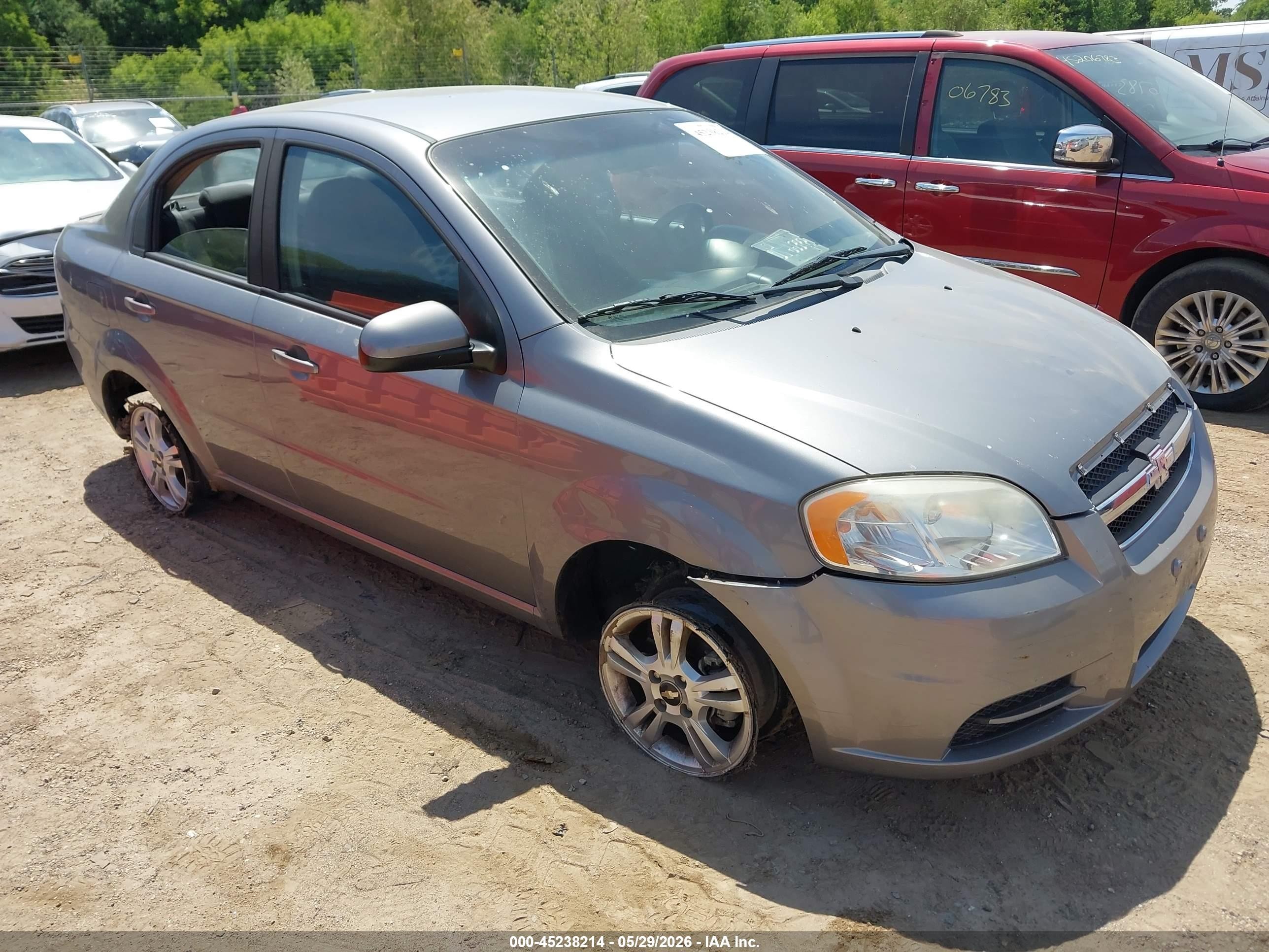 2011 Chevrolet Aveo 1LT, VIN KL1TD5DE0BB219267 — Theft recovery