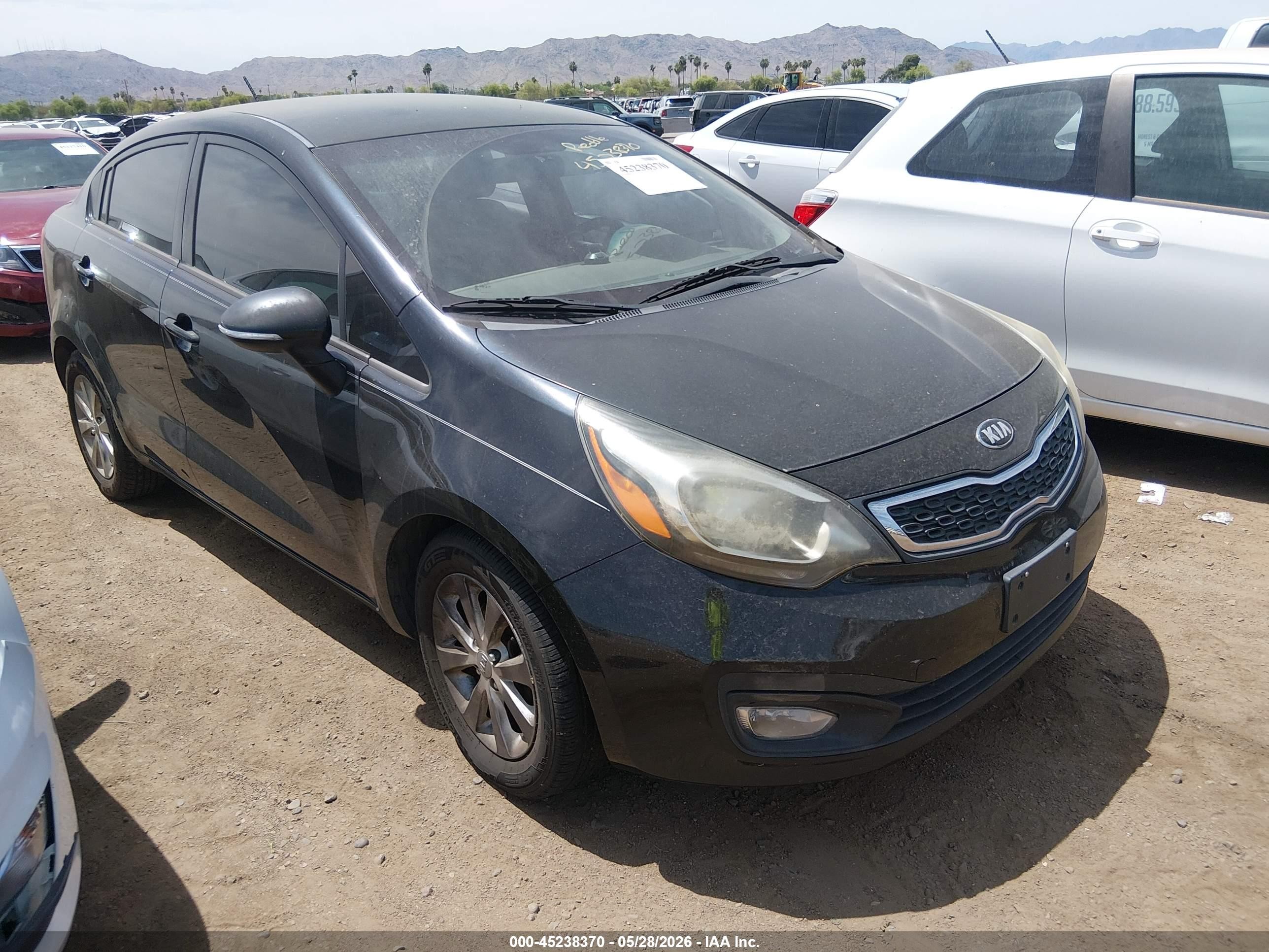 2013 Kia Rio EX, VIN KNADN4A36D6150035 — Normal wear