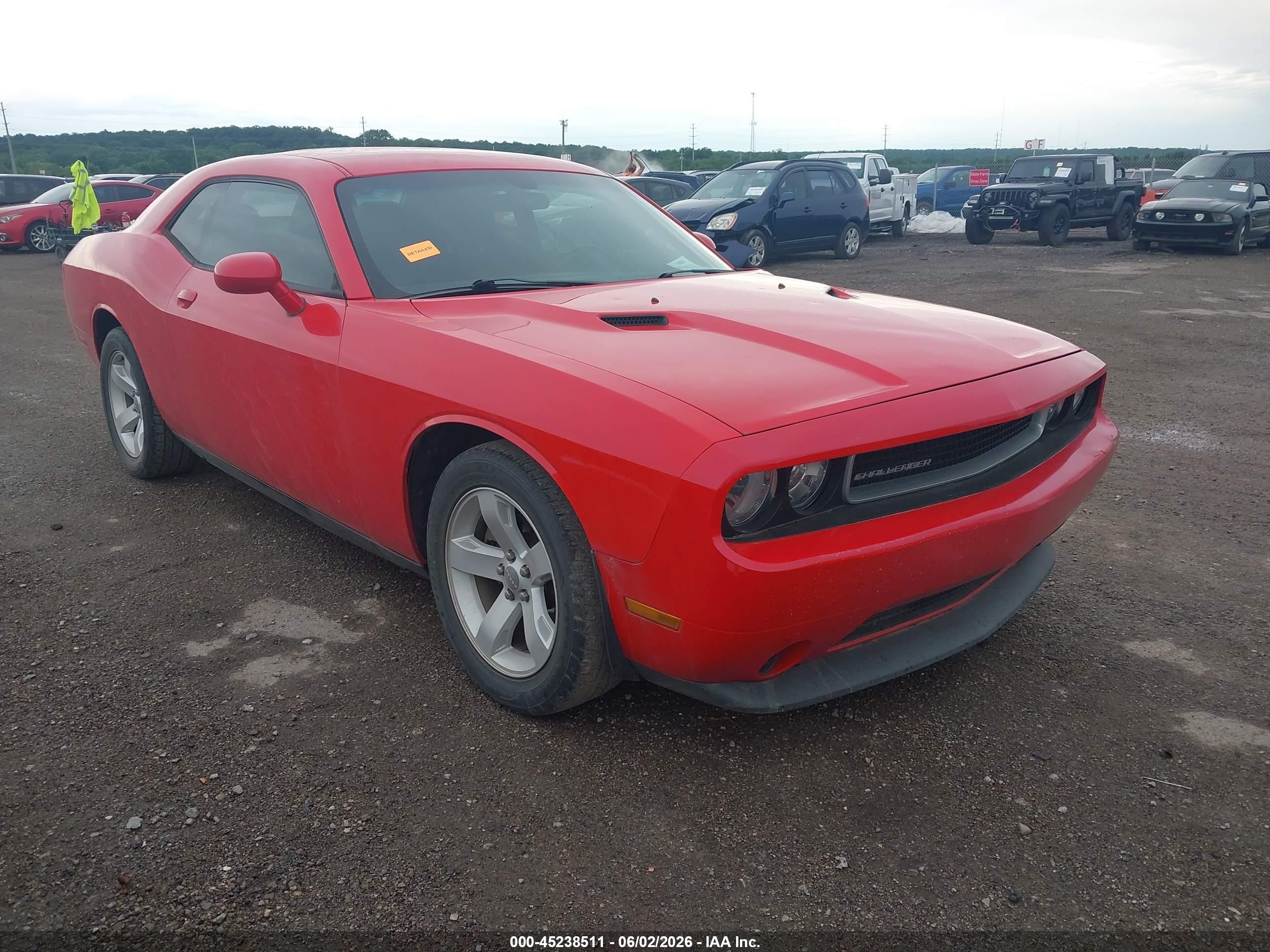 2014 Dodge Challenger SXT, VIN 2C3CDYAG0EH286001 — Hail