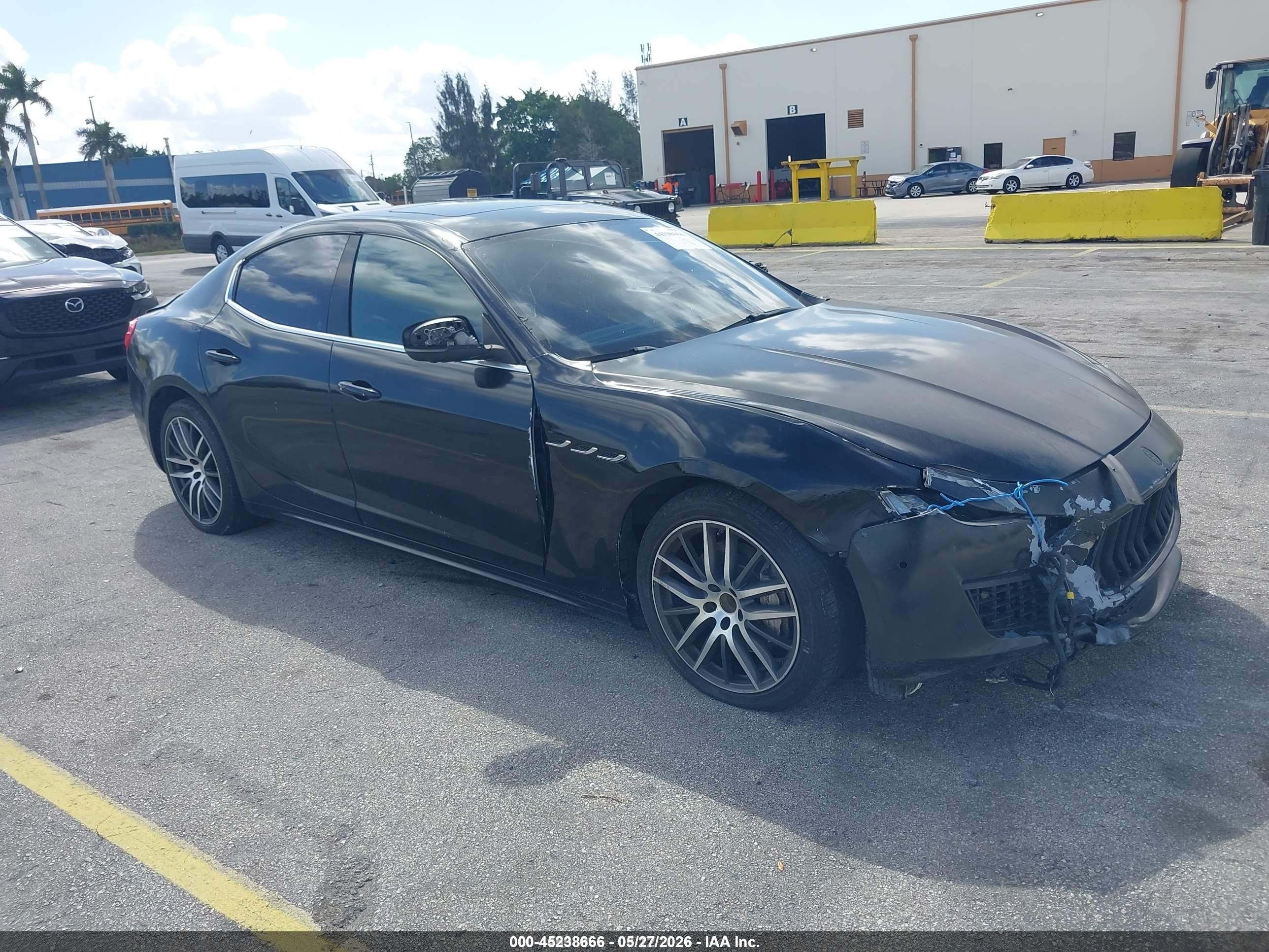 2017 Maserati Ghibli, VIN ZAM57XSA5H1206058 — По всему кузову