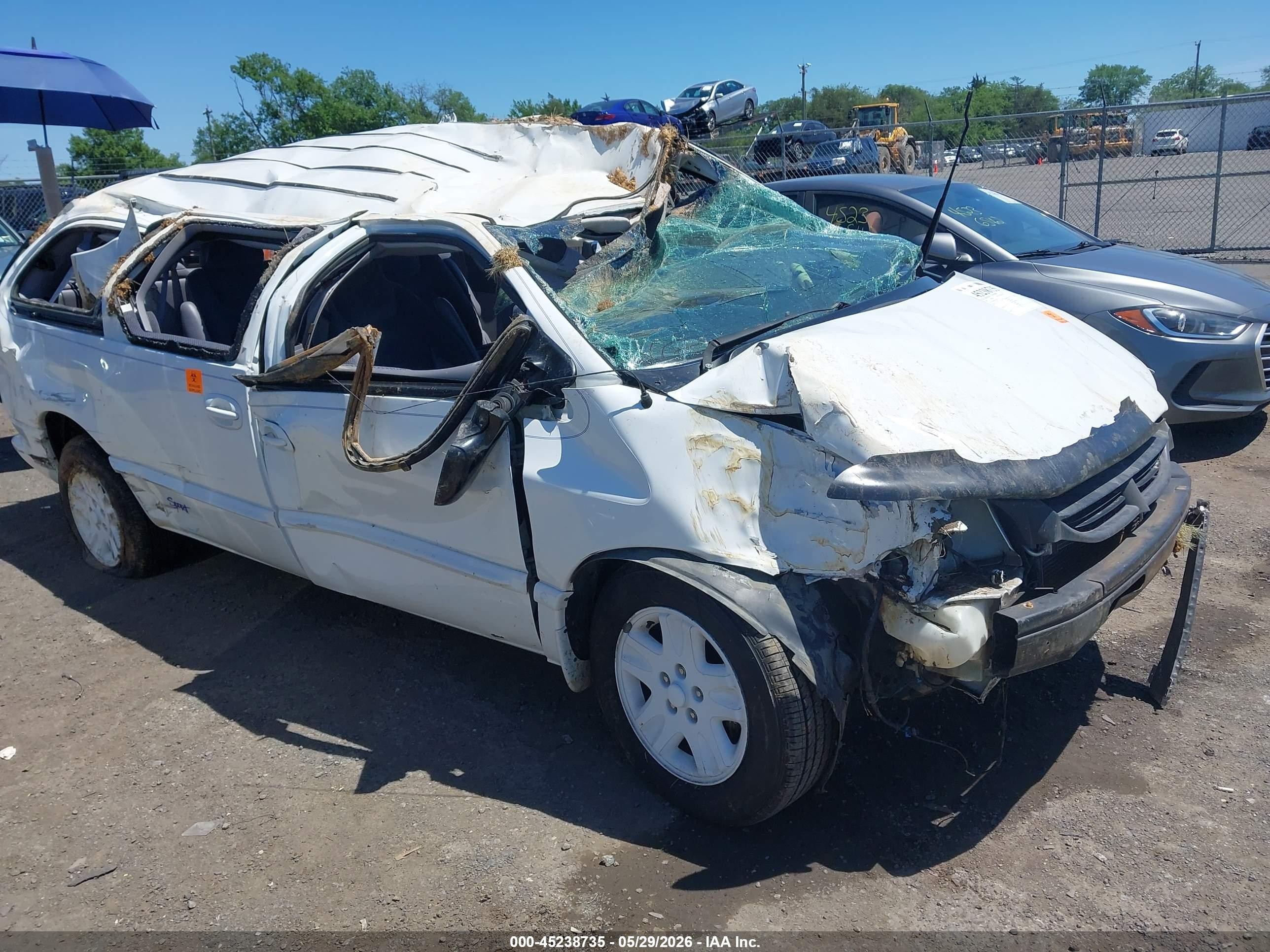 1997 Dodge Caravan SE, VIN 2B4GP44R4VR130318 — Опрокидывание