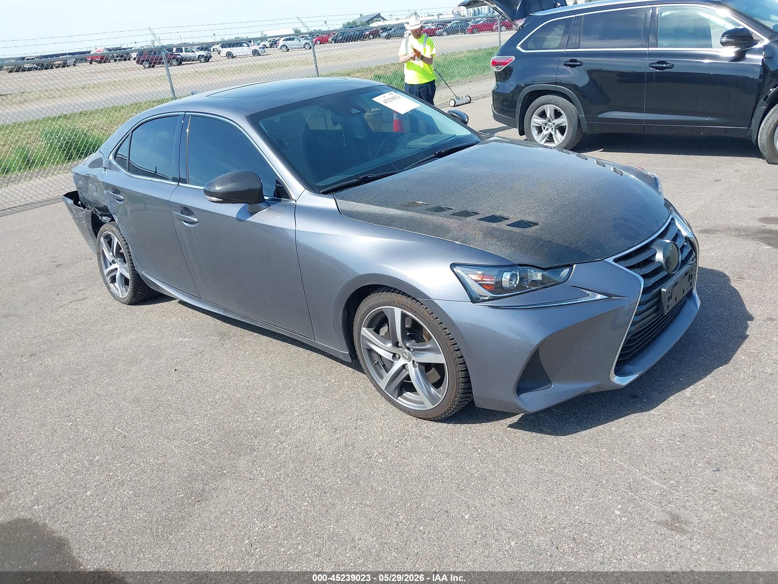 2018 Lexus IS 300, VIN JTHC81D21J5030456 — Rear end