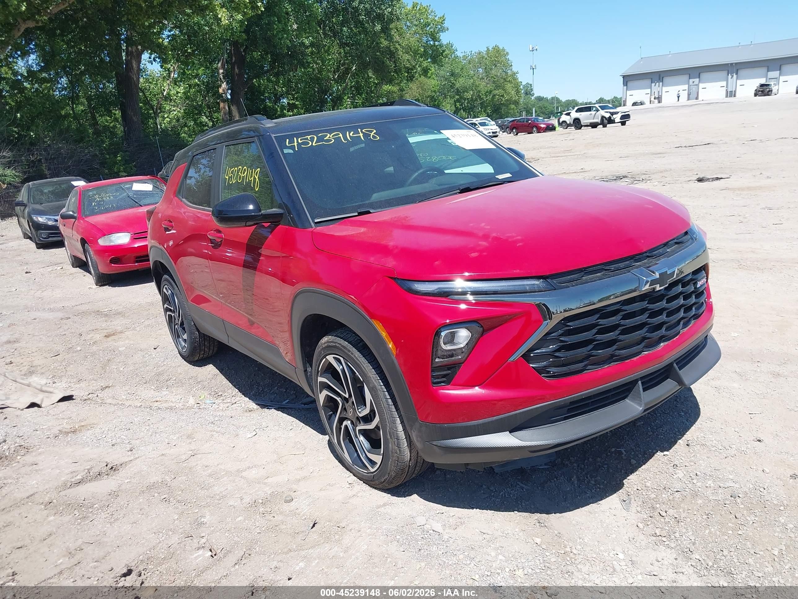 2026 Chevrolet TrailBlazer RS, VIN KL79MUSL4TB009011 — Зад