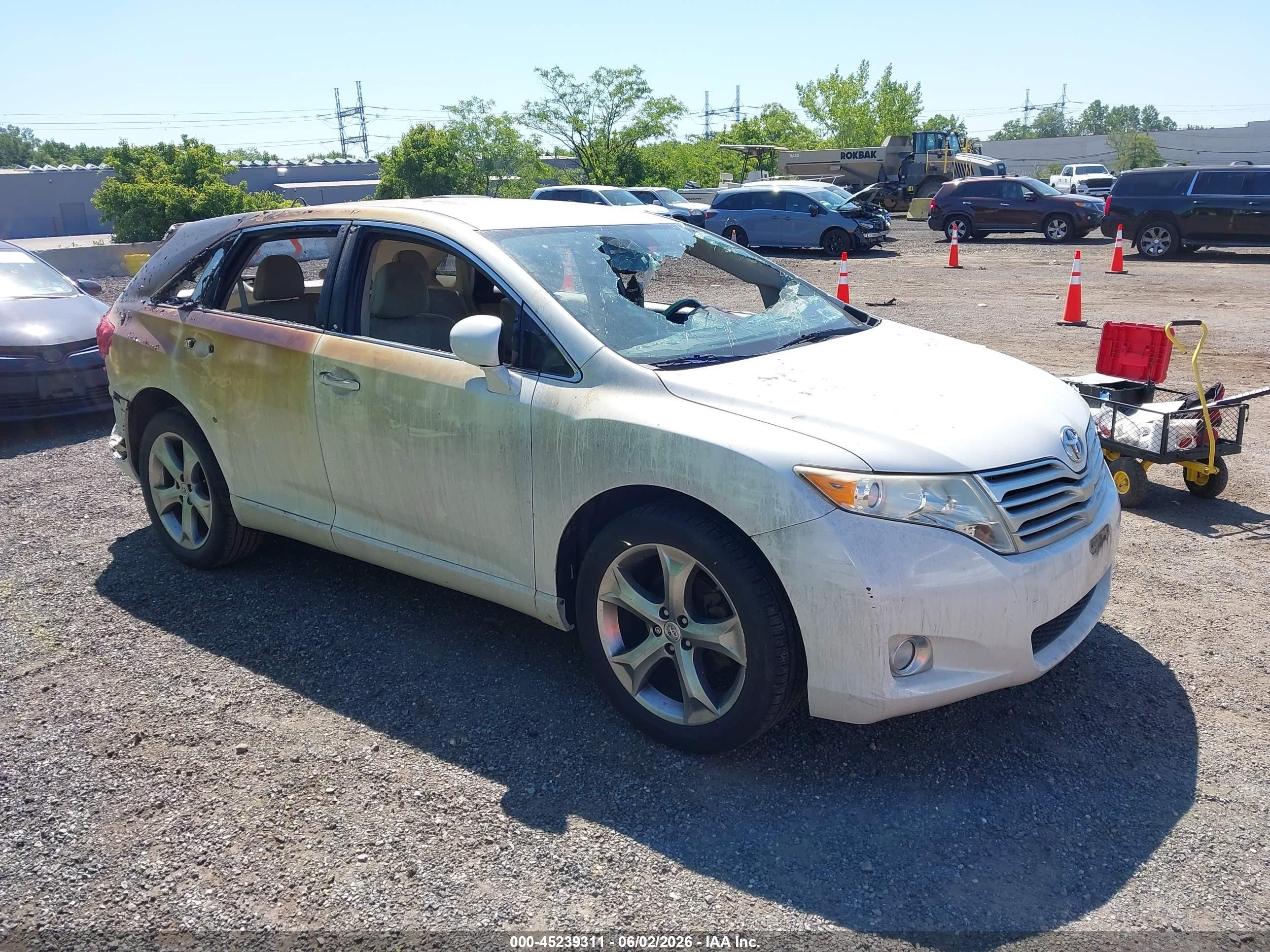 2011 Toyota Venza, VIN 4T3ZK3BB5BU043488 — Burn