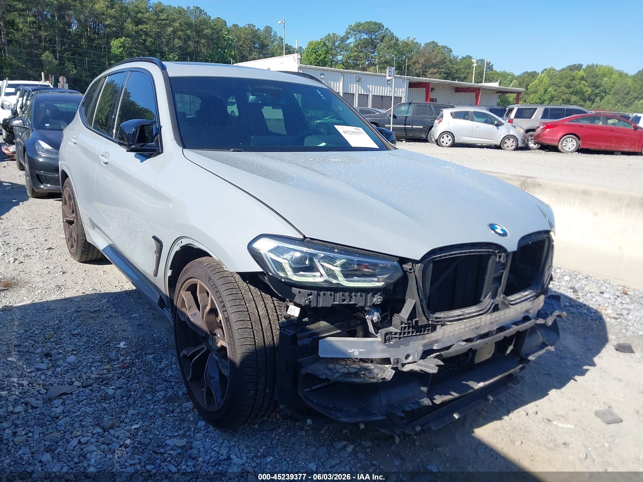 2022 BMW X3 M, VIN 5YM13EC06N9J05060 — Front end