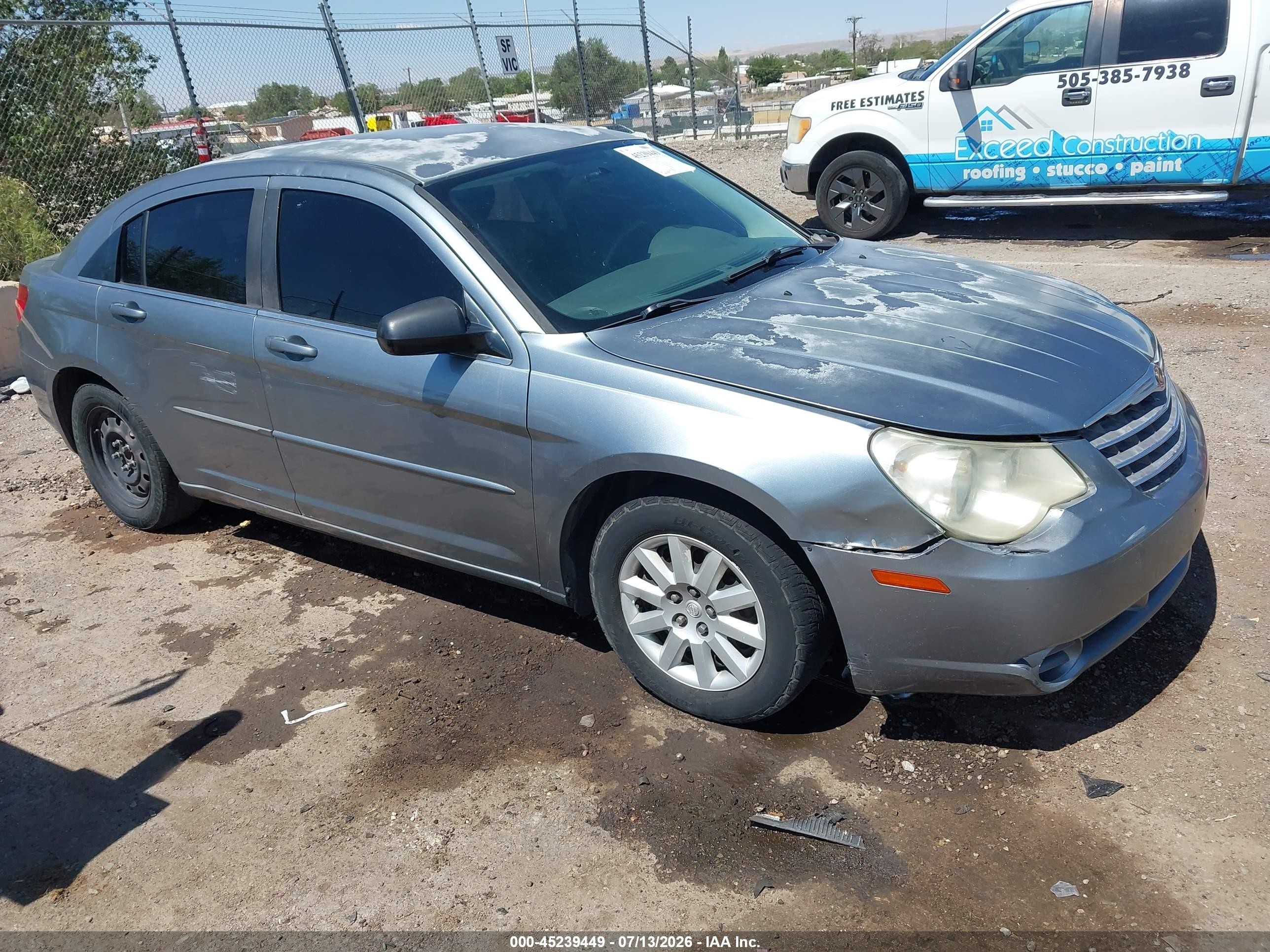 2007 Chrysler Sebring, VIN 1C3LC46K07N557075 — Front end