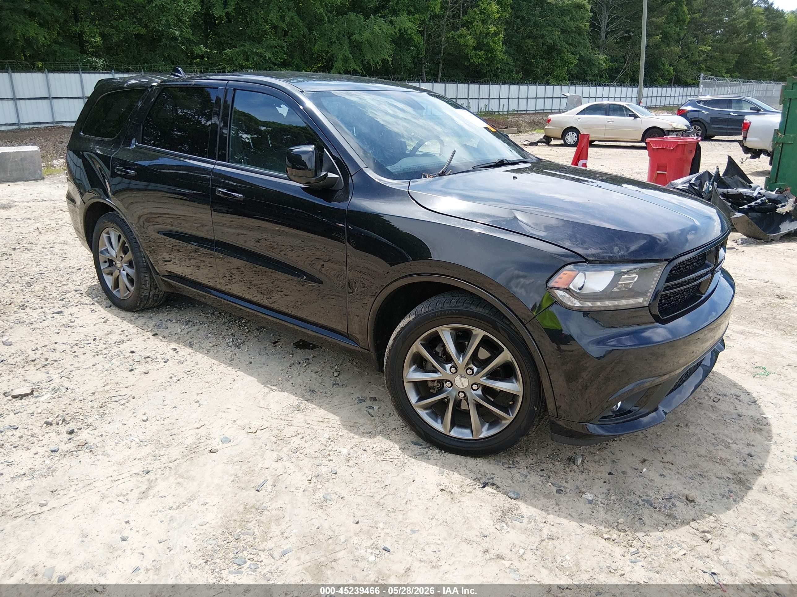 2015 Dodge Durango SXT, VIN 1C4RDHAG7FC801215 — Rear end