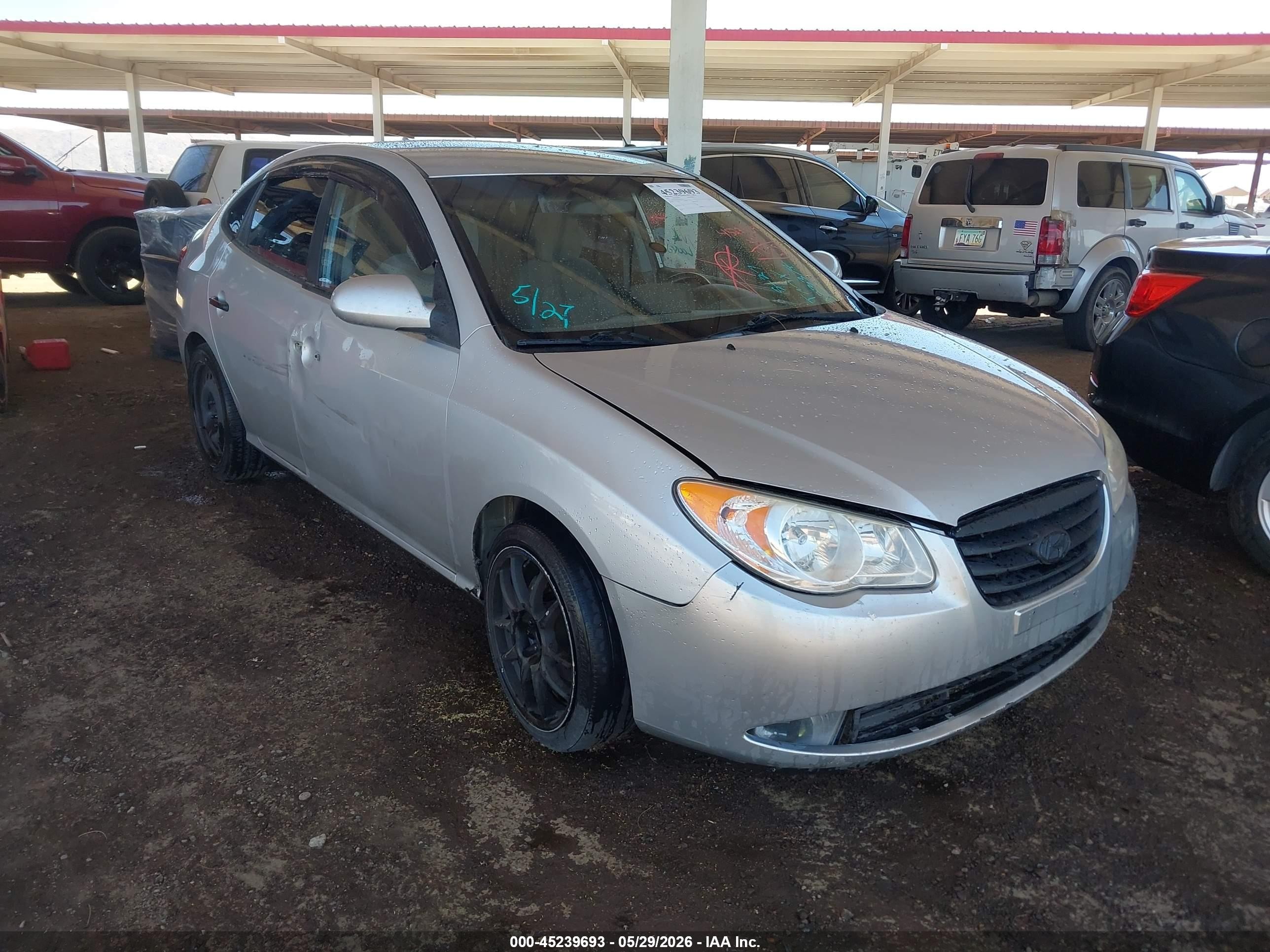 2010 Hyundai Elantra GLS, VIN KMHDU4AD2AU923374 — Normal wear