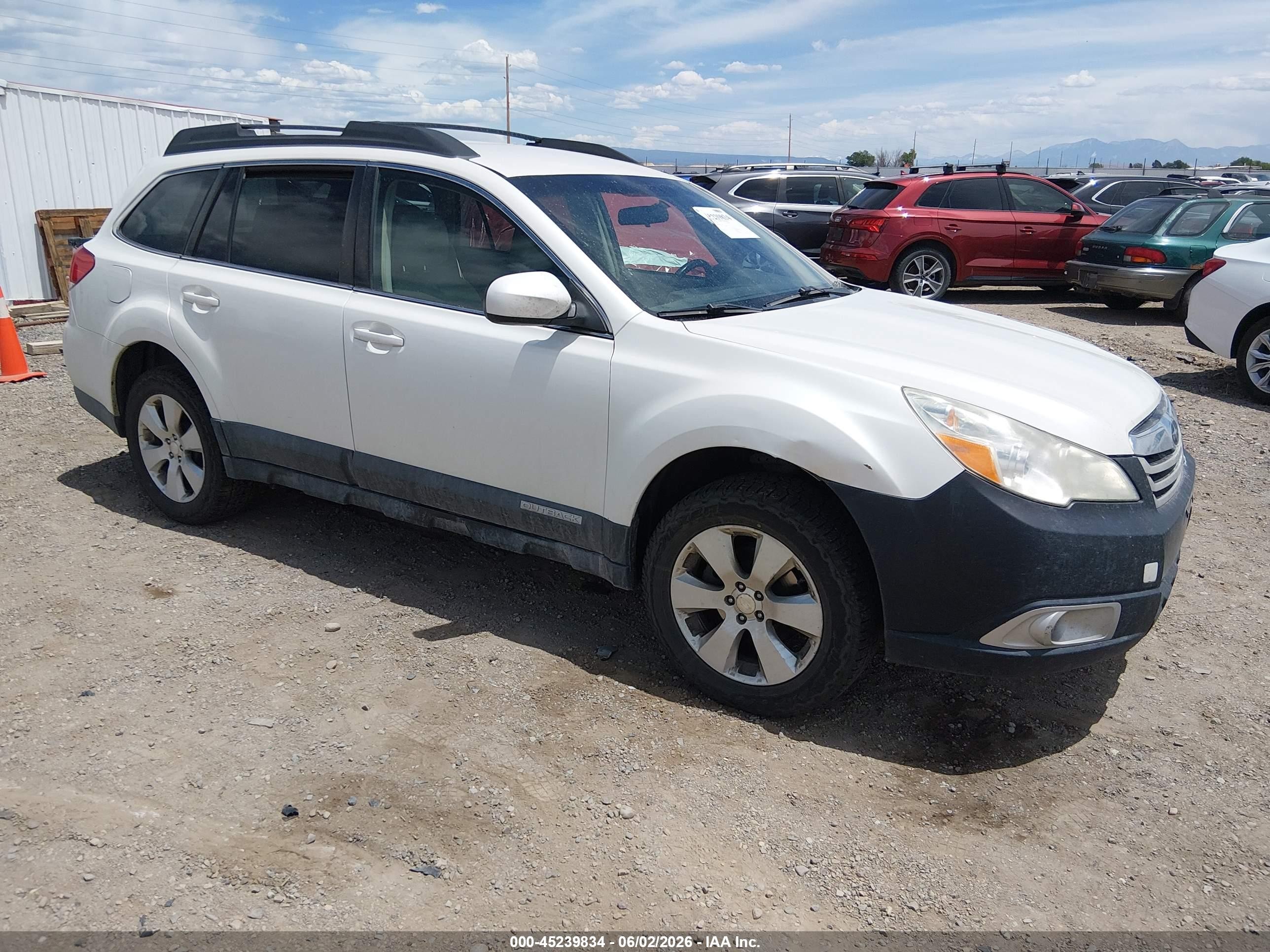 2012 Subaru Outback Prem, VIN 4S4BRBCC5C3286605 — Engine fire