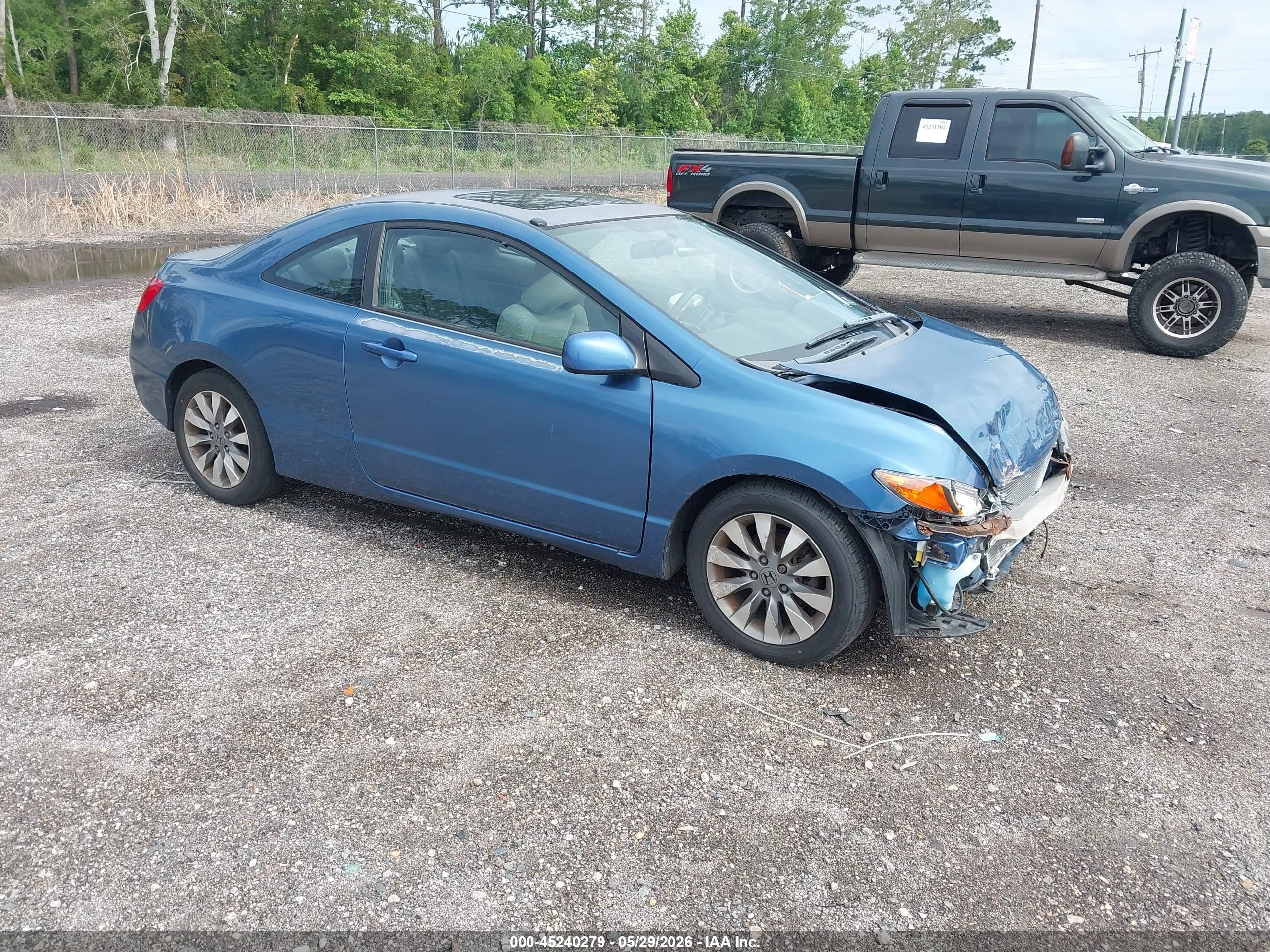 2009 Honda Civic EX, VIN 2HGFG128X9H530954 — Not stated