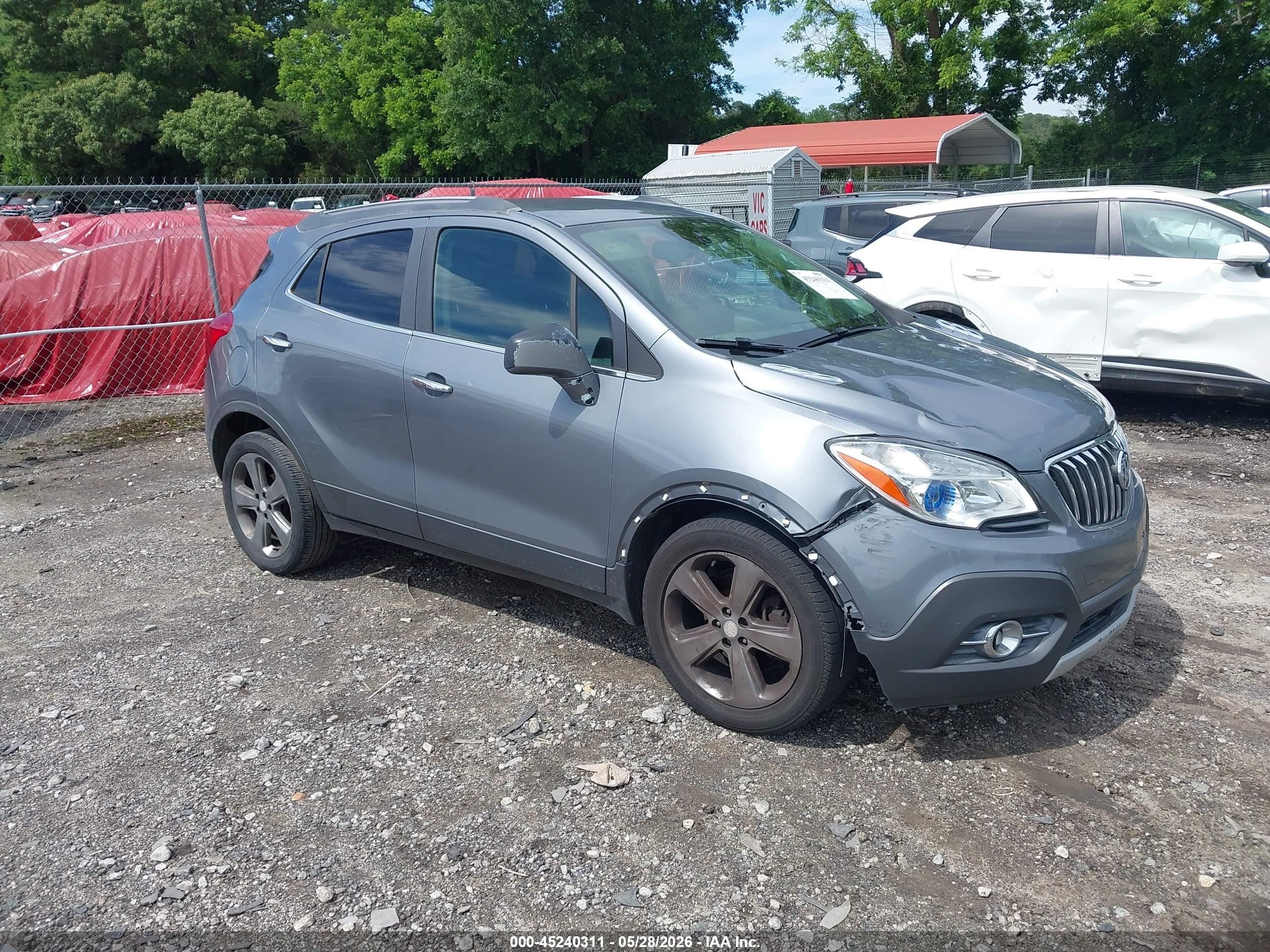 2013 Buick Encore Convenience, VIN KL4CJBSB2DB097050 — Front end