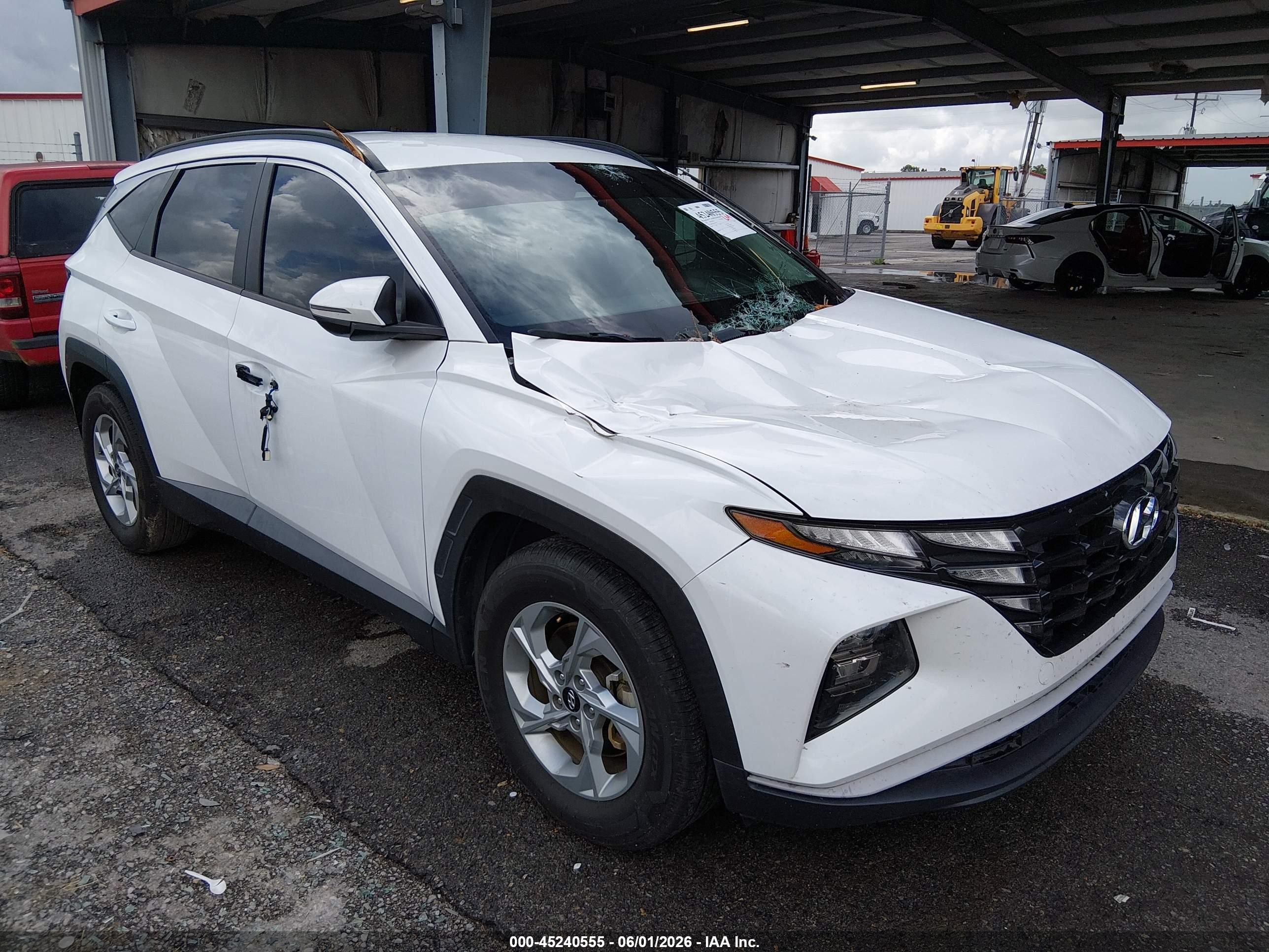2022 Hyundai Tucson SEL, VIN KM8JB3AEXNU041743 — Стихия