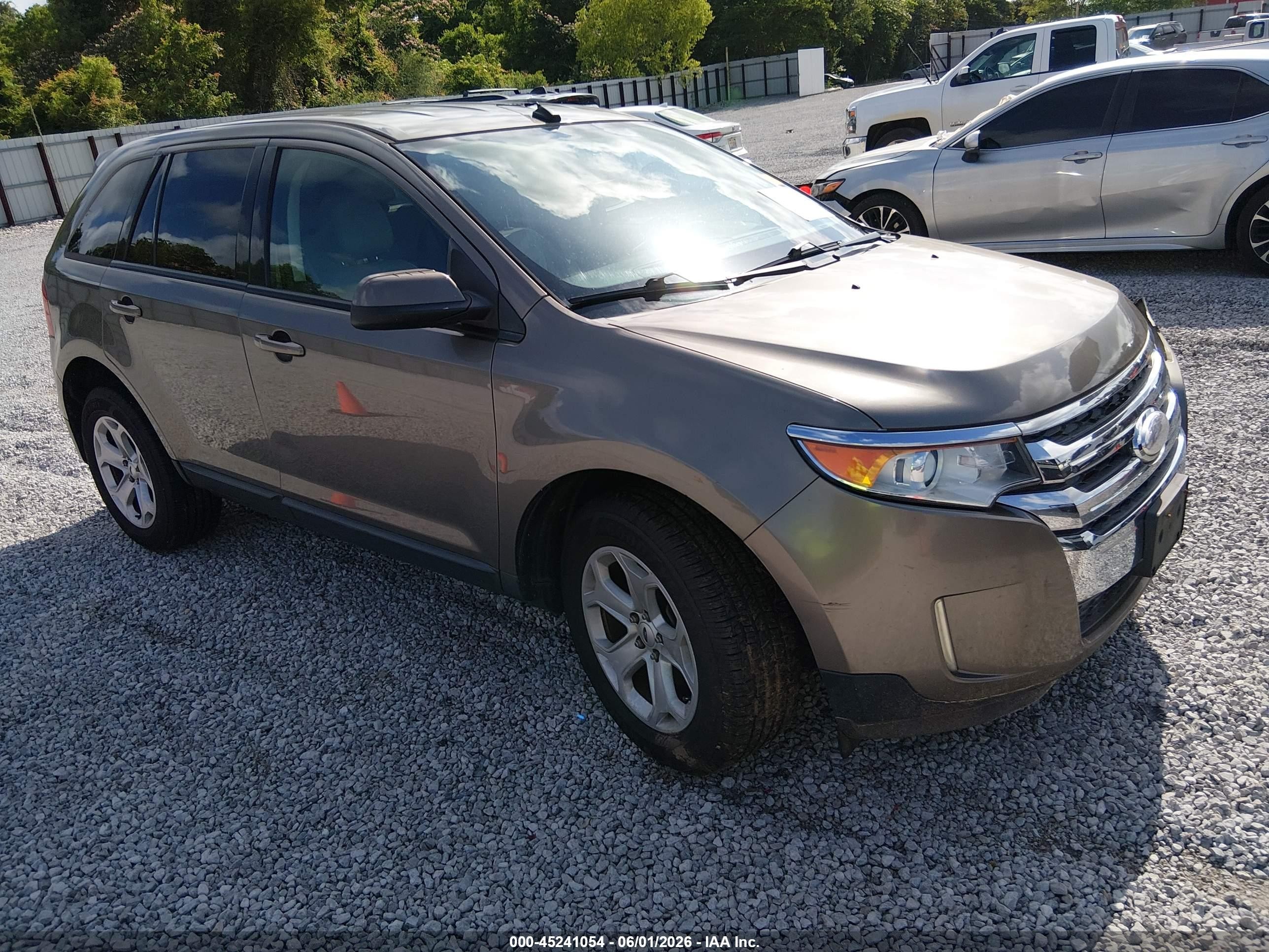2013 Ford Edge SEL, VIN 2FMDK3JCXDBE30544 — Front end