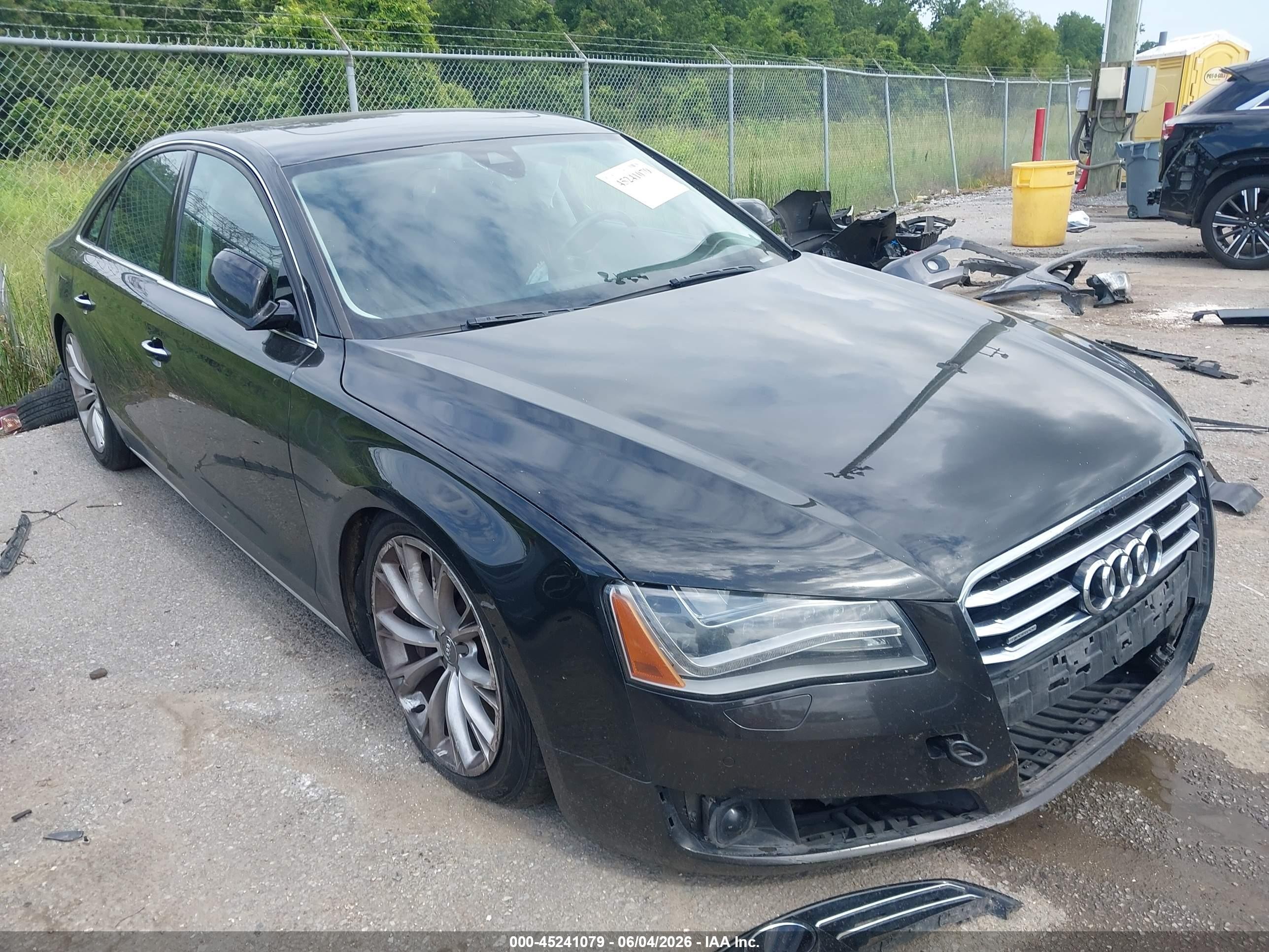 2011 Audi A8, VIN WAUAVAFD7BN000960 — Side