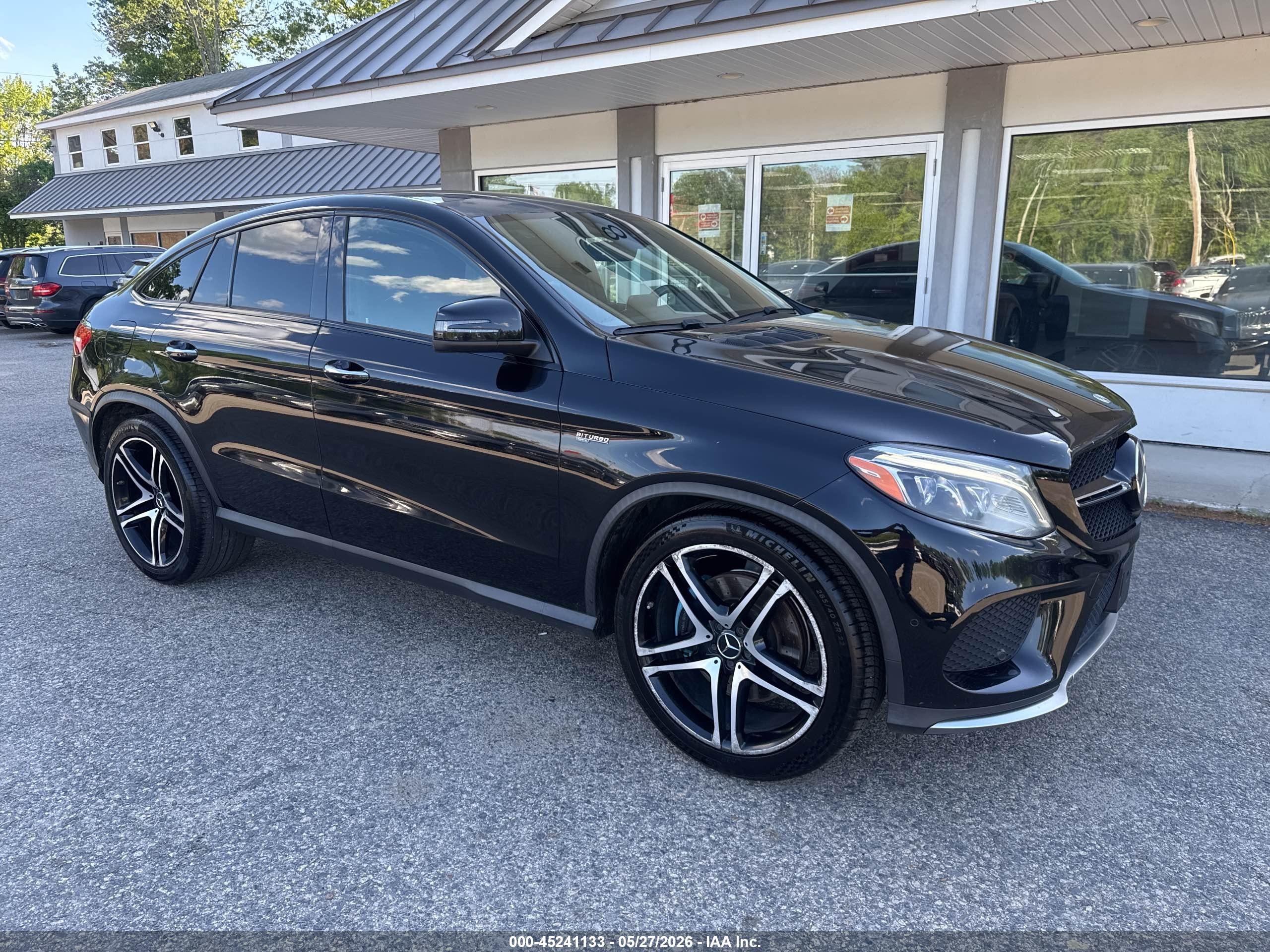 2018 Mercedes-Benz GLE 43 AMG, VIN 4JGED6EB4JA094463 — Normal wear