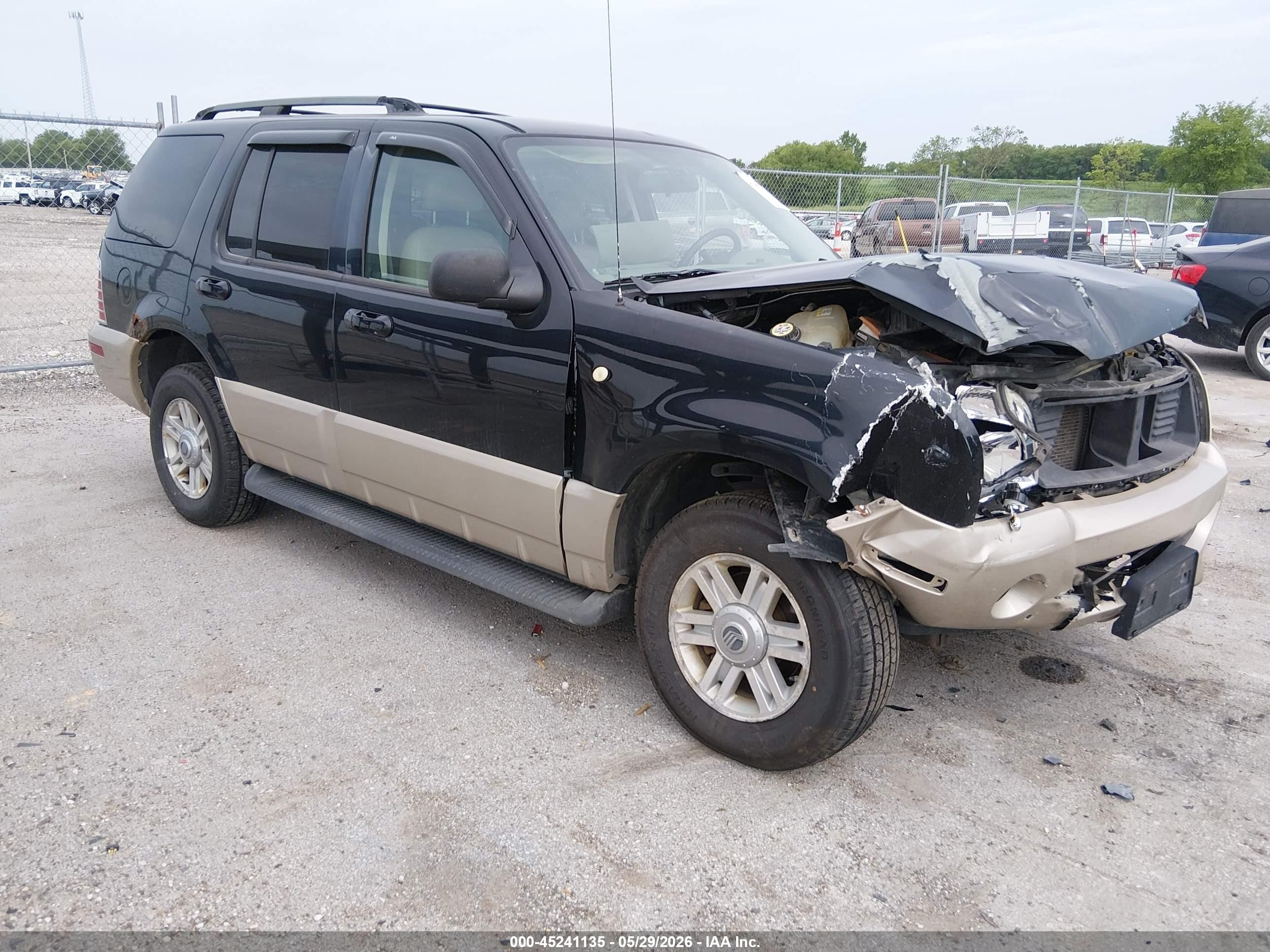 2004 Mercury Mountaineer Convenience, VIN 4M2DU86K44UJ25797 — All over