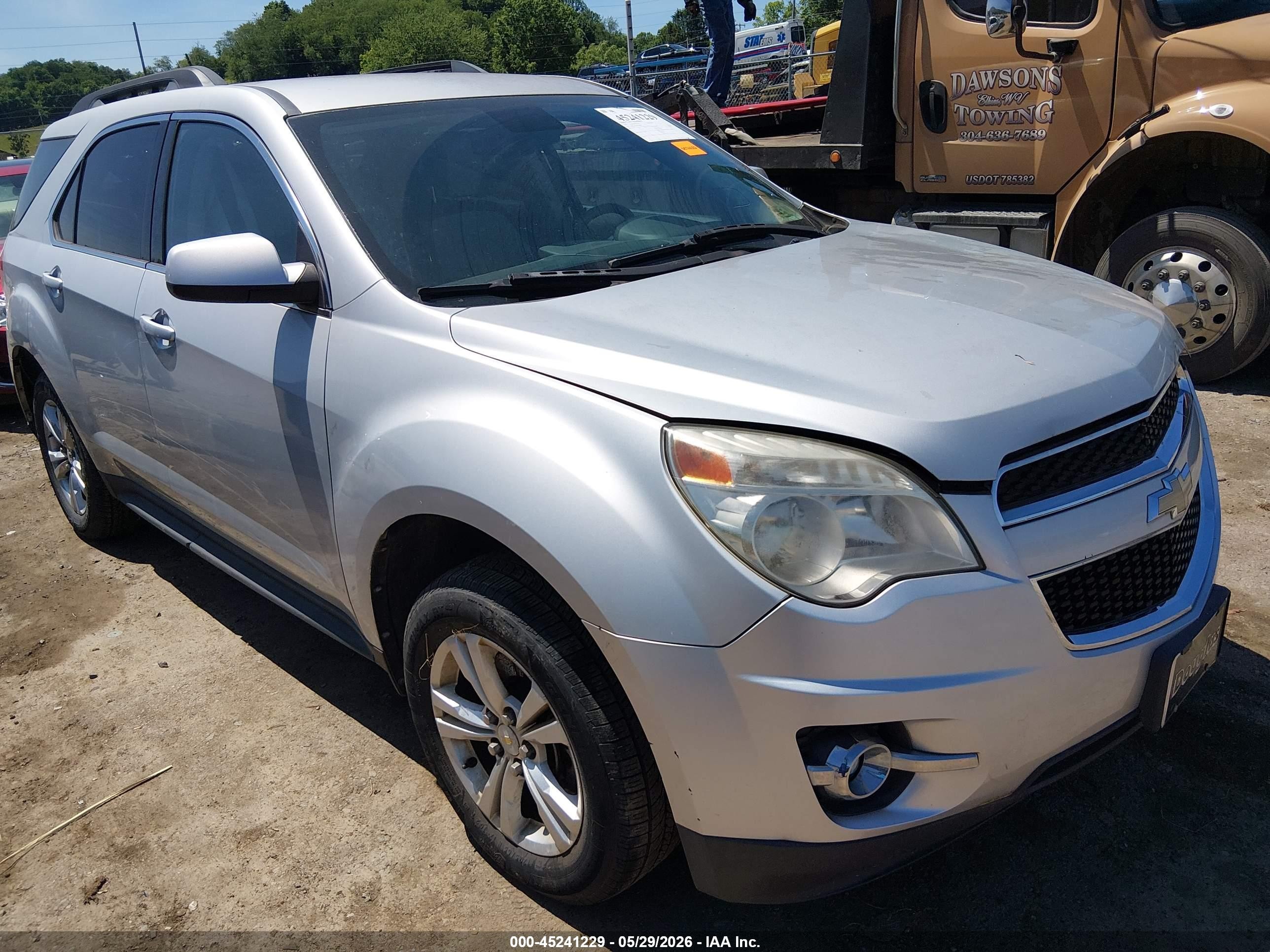 2013 Chevrolet Equinox LT, VIN 2GNFLNEKXD6376220 — Side