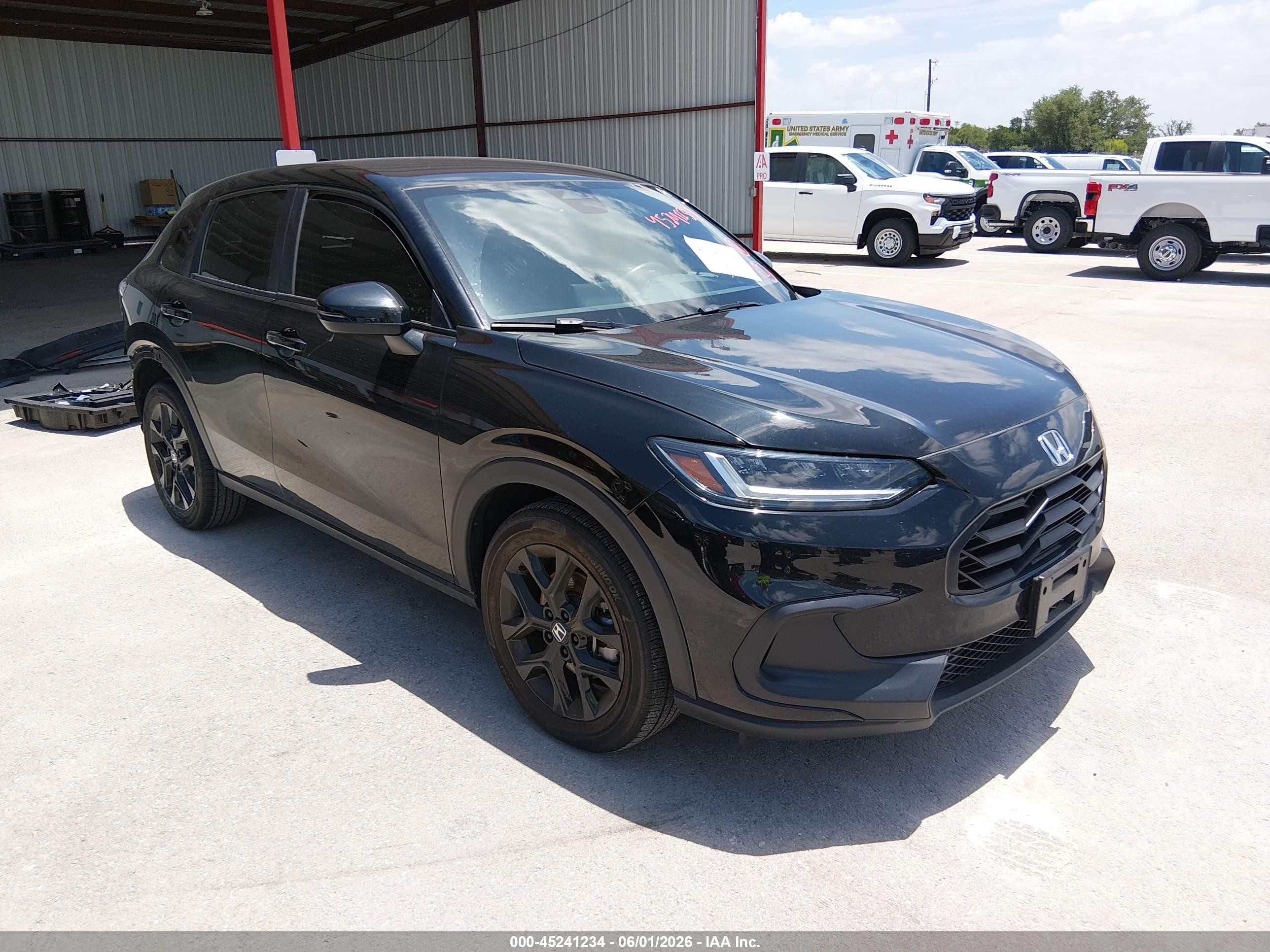 2023 Honda HR-V Sport, VIN 3CZRZ2H52PM704033 — Rear end