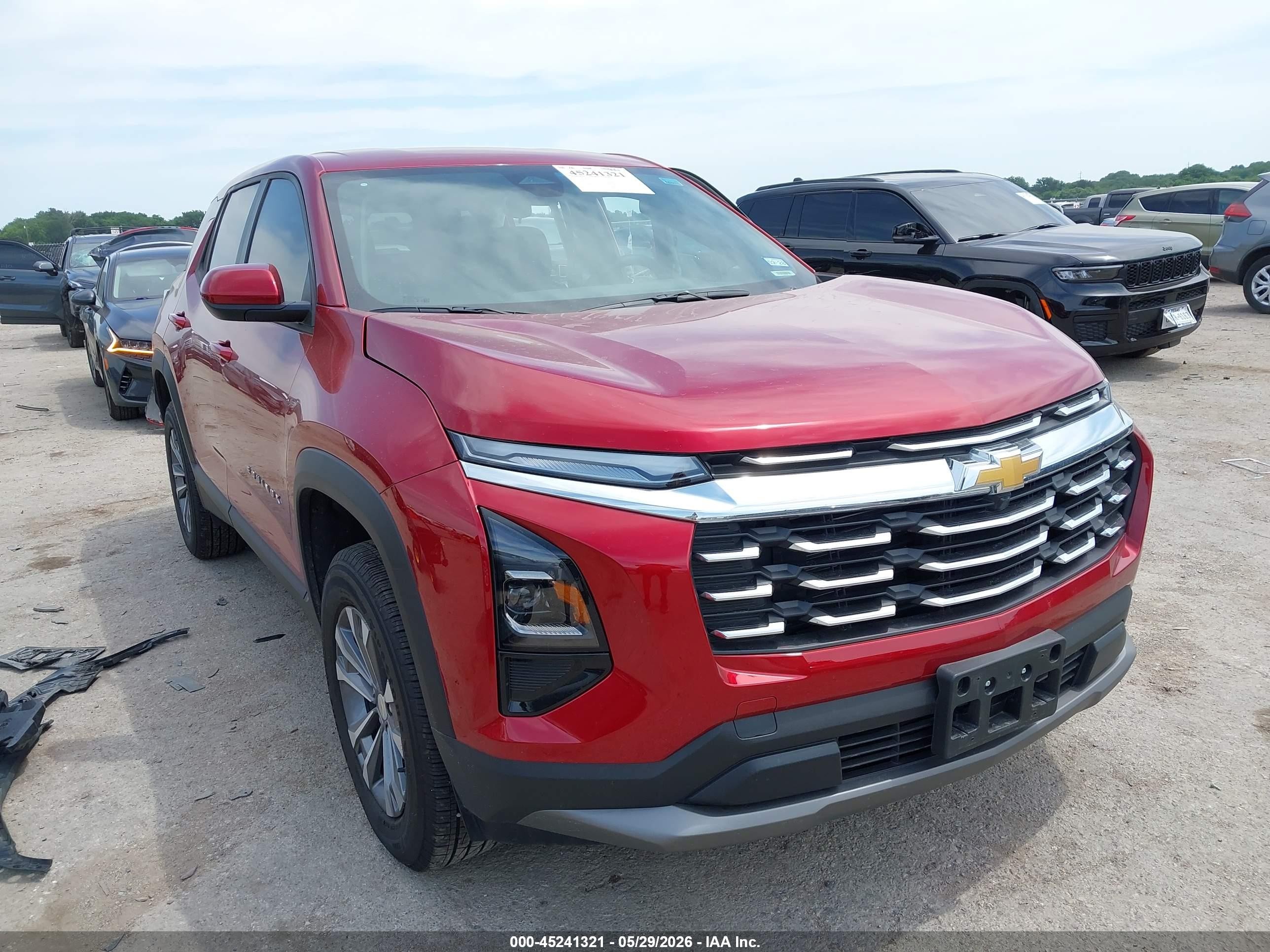 2026 Chevrolet Equinox FWD LT, VIN 3GNAXHEG0TL433479 — Side