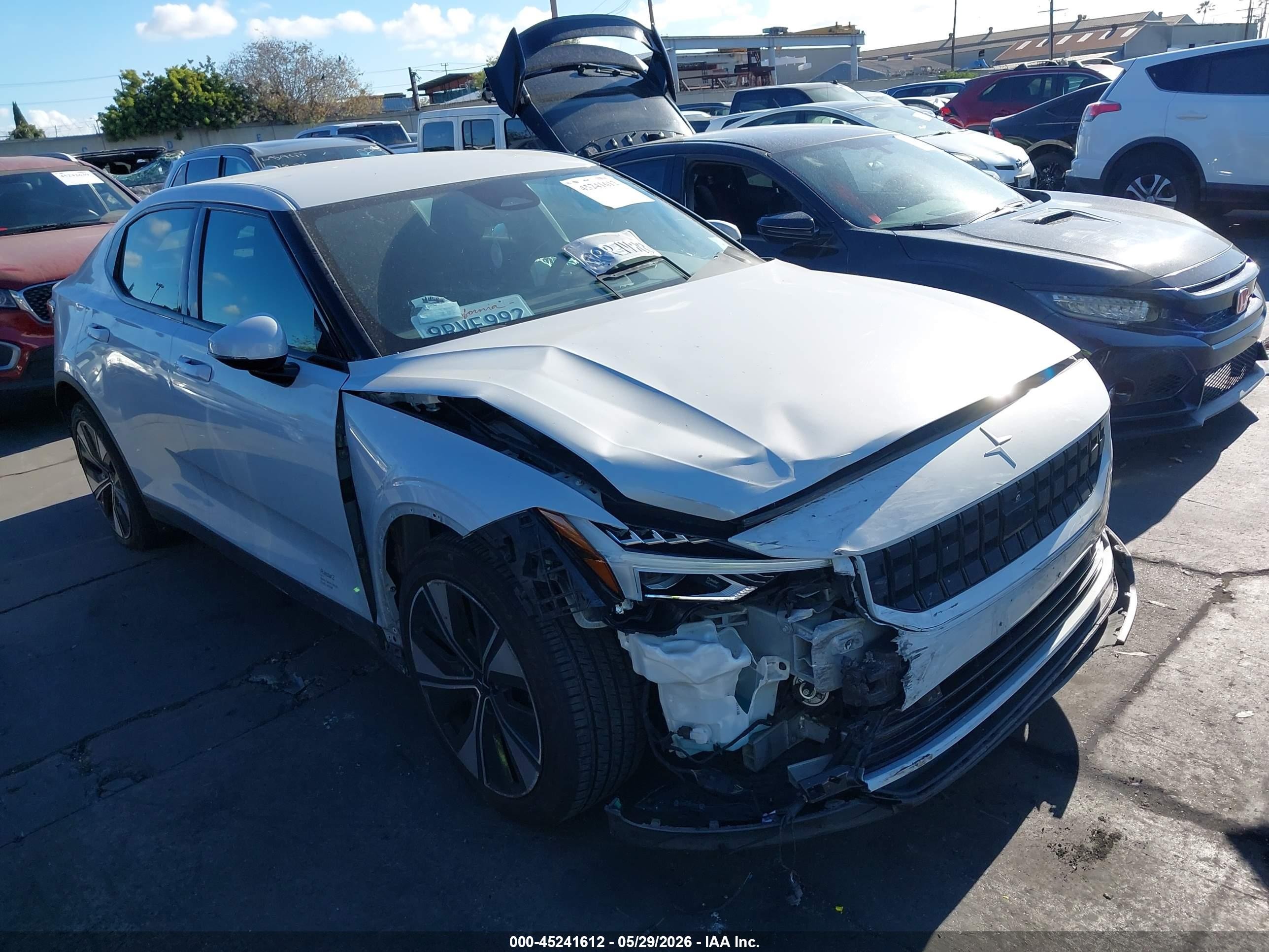 2023 Polestar 2, VIN YSMED3KA2PL144874 — Front end