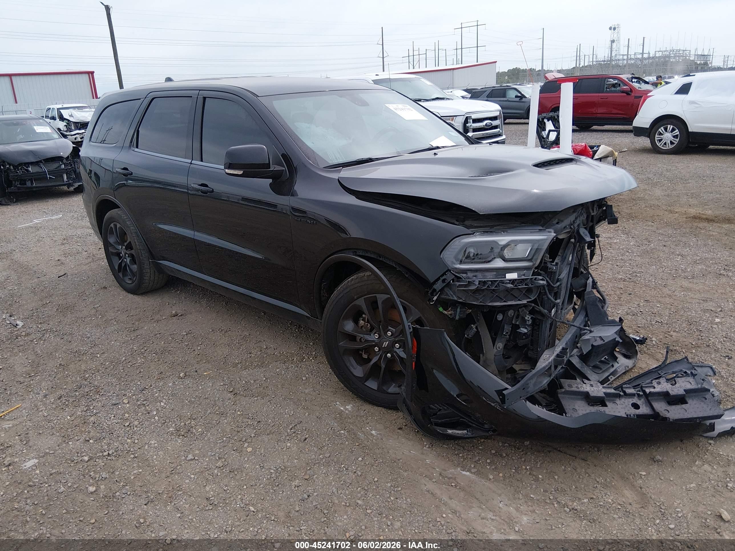 2021 Dodge Durango R/T, VIN 1C4SDHCT6MC693632 — Front end