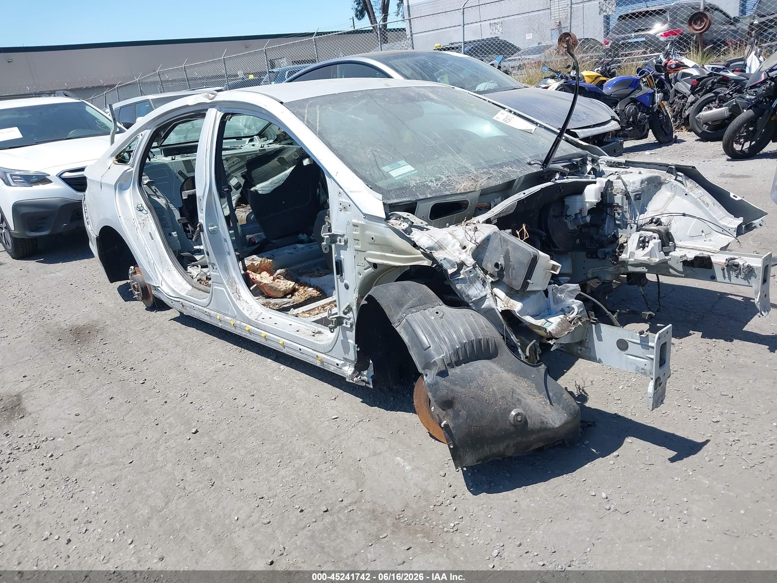2017 Hyundai Sonata Sport, VIN 5NPE34AB9HH515923 — Stripped