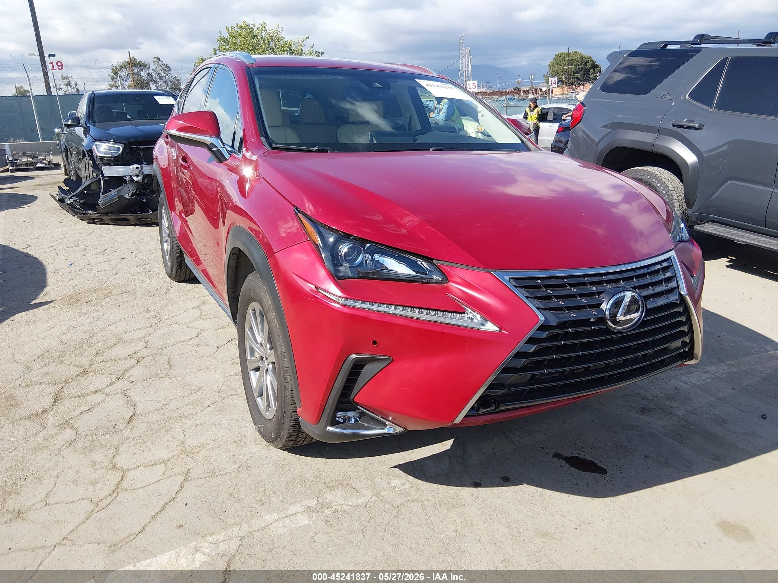 2018 Lexus NX 300 F Sport, VIN JTJBARBZ7J2174107 — Front end