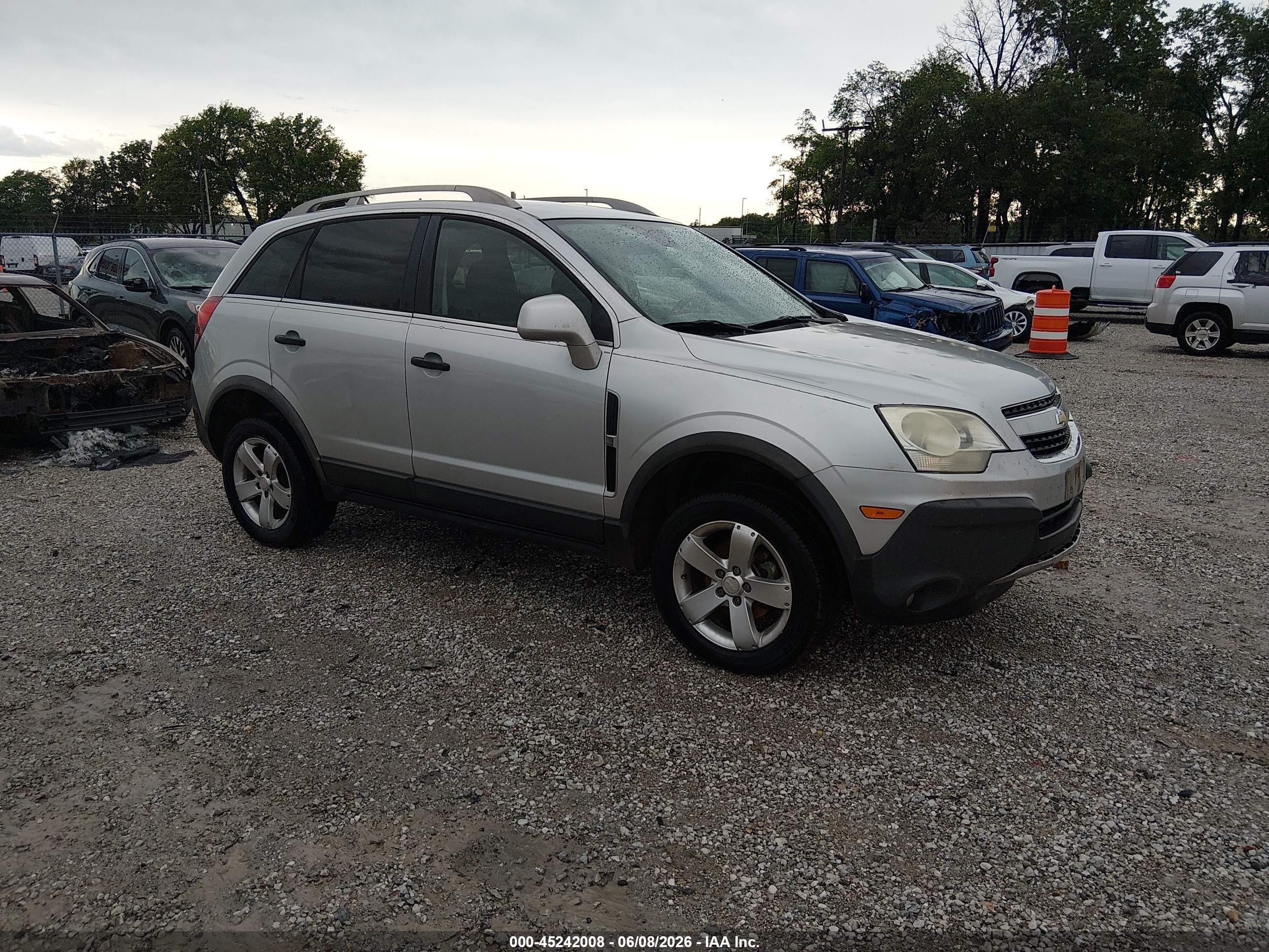 2012 Chevrolet Captiva Sport LS, VIN 3GNAL2EK6CS595460 — Hail
