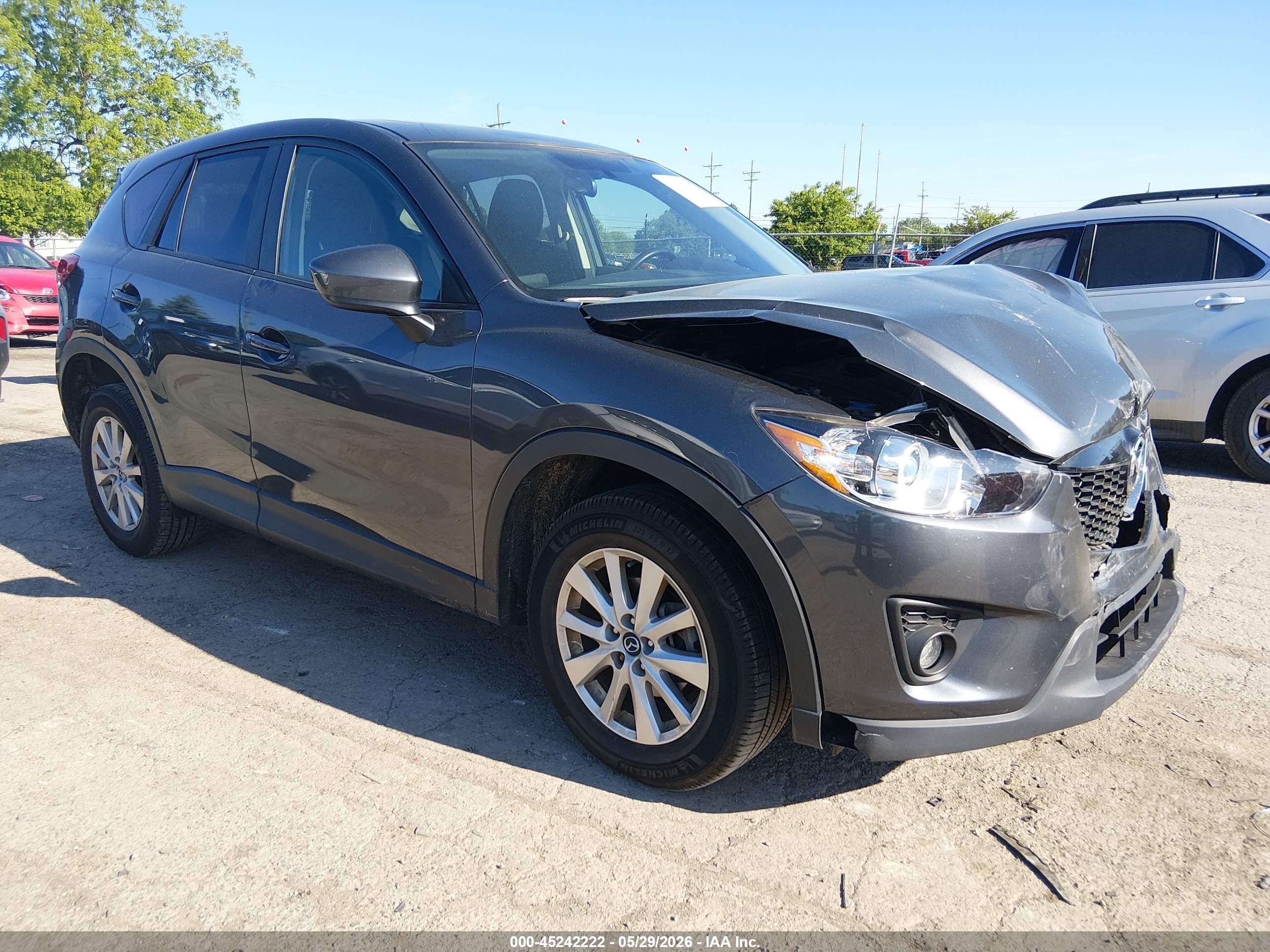 2014 Mazda CX-5 Touring, VIN JM3KE4CY5E0394449 — Front end
