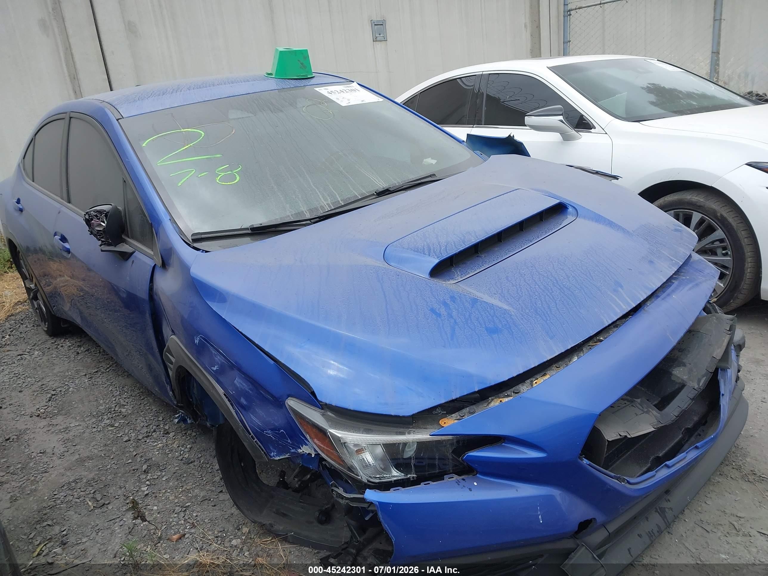 2024 Subaru WRX Premium, VIN JF1VBAH66R9809094 — Front end