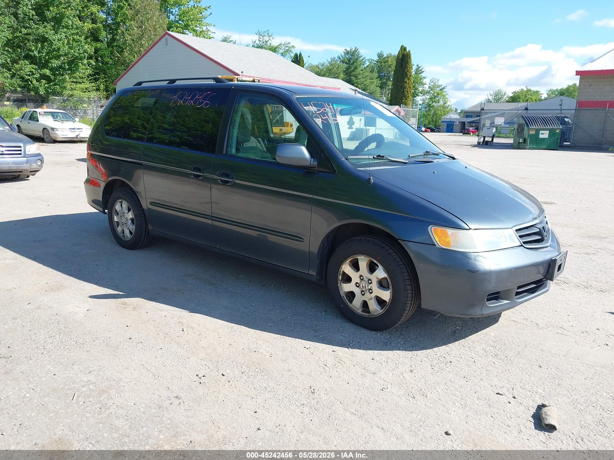 2004 Honda Odyssey EX, VIN 5FNRL18684B120066 — Обычный износ