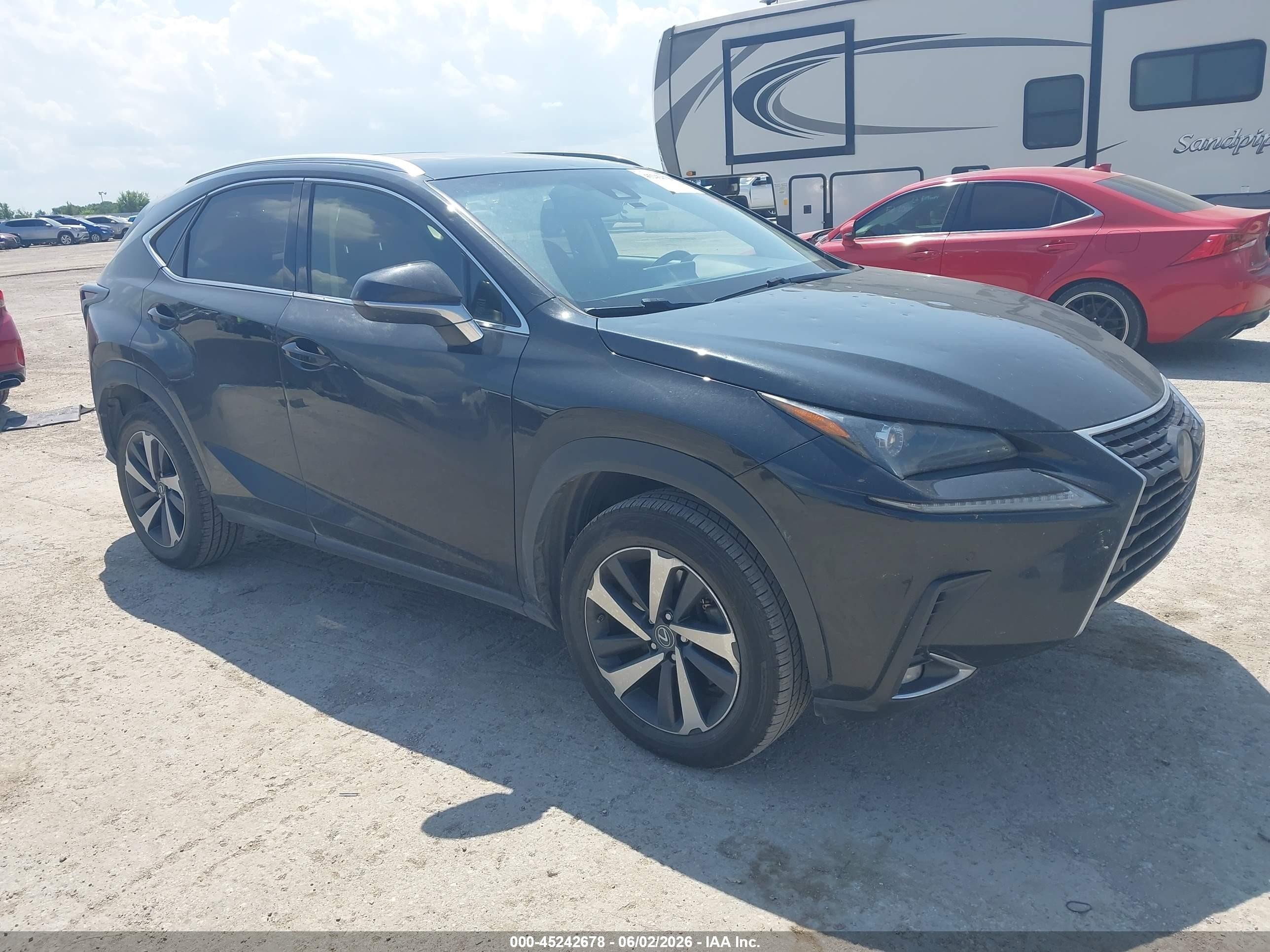 2019 Lexus NX 300, VIN JTJBARBZ0K2195818 — Hail