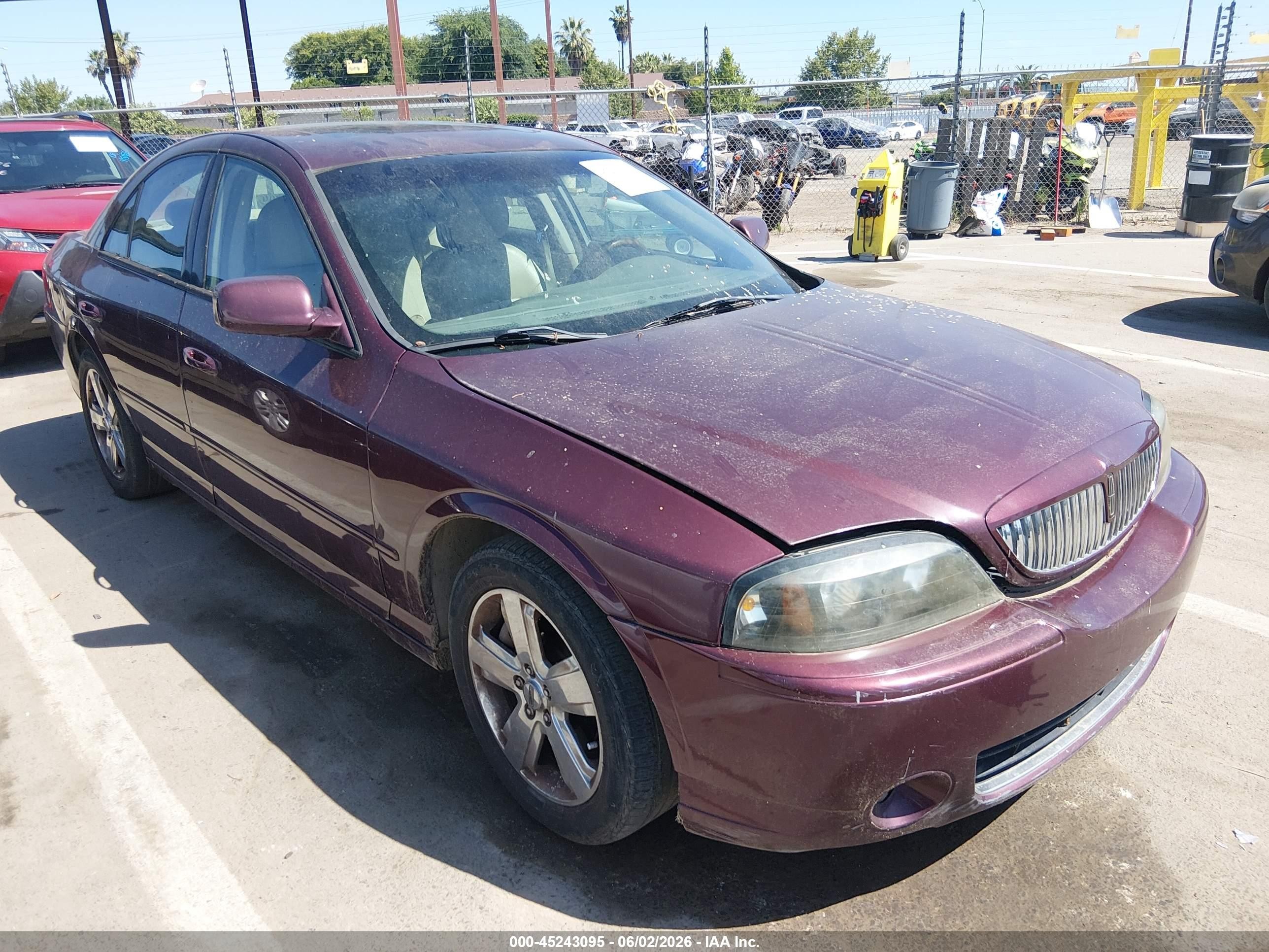 2006 Lincoln LS Sport, VIN 1LNFM87A66Y609272 — Обычный износ