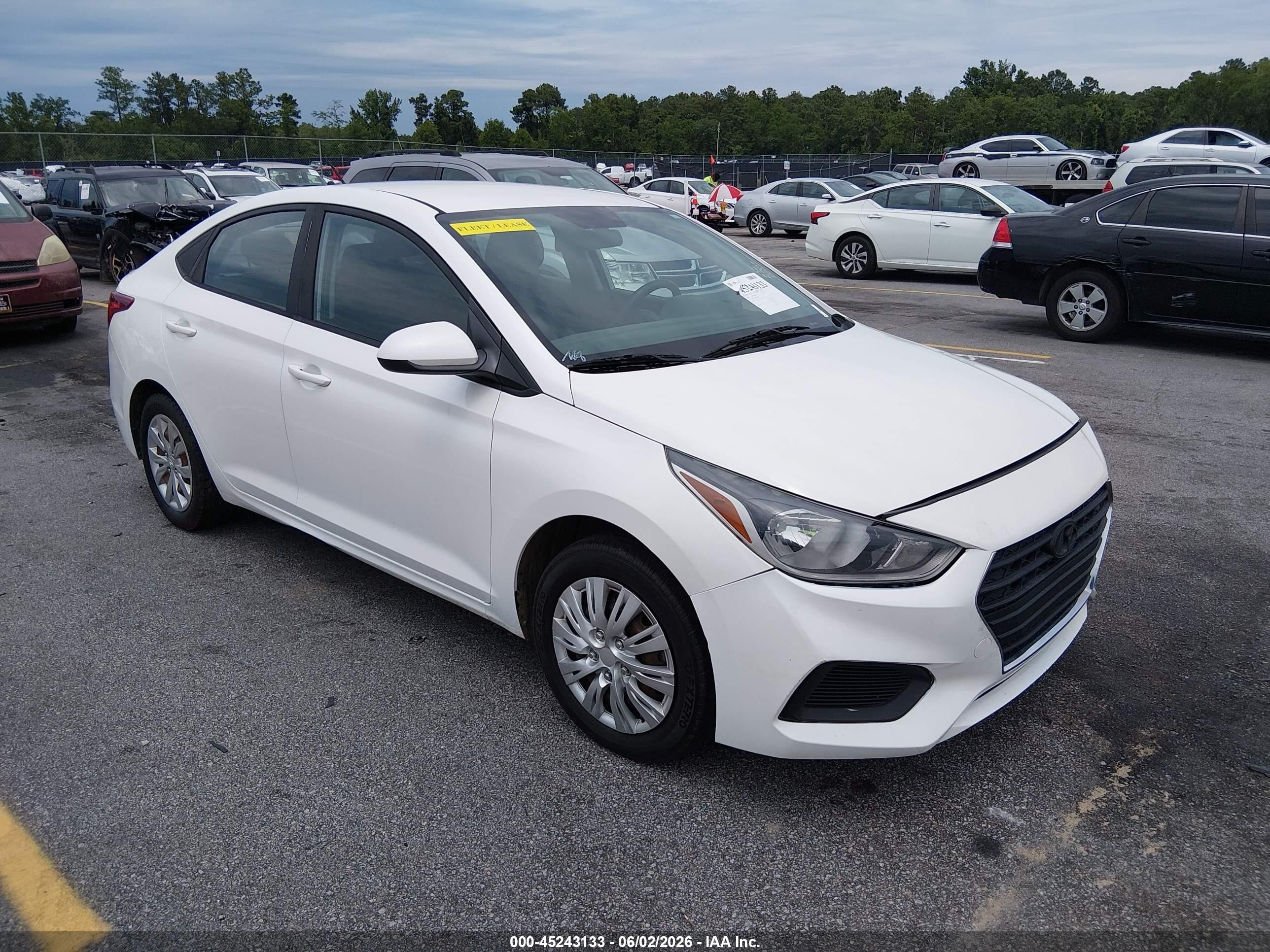 2019 Hyundai Accent SE, VIN 3KPC24A39KE071764 — Normal wear