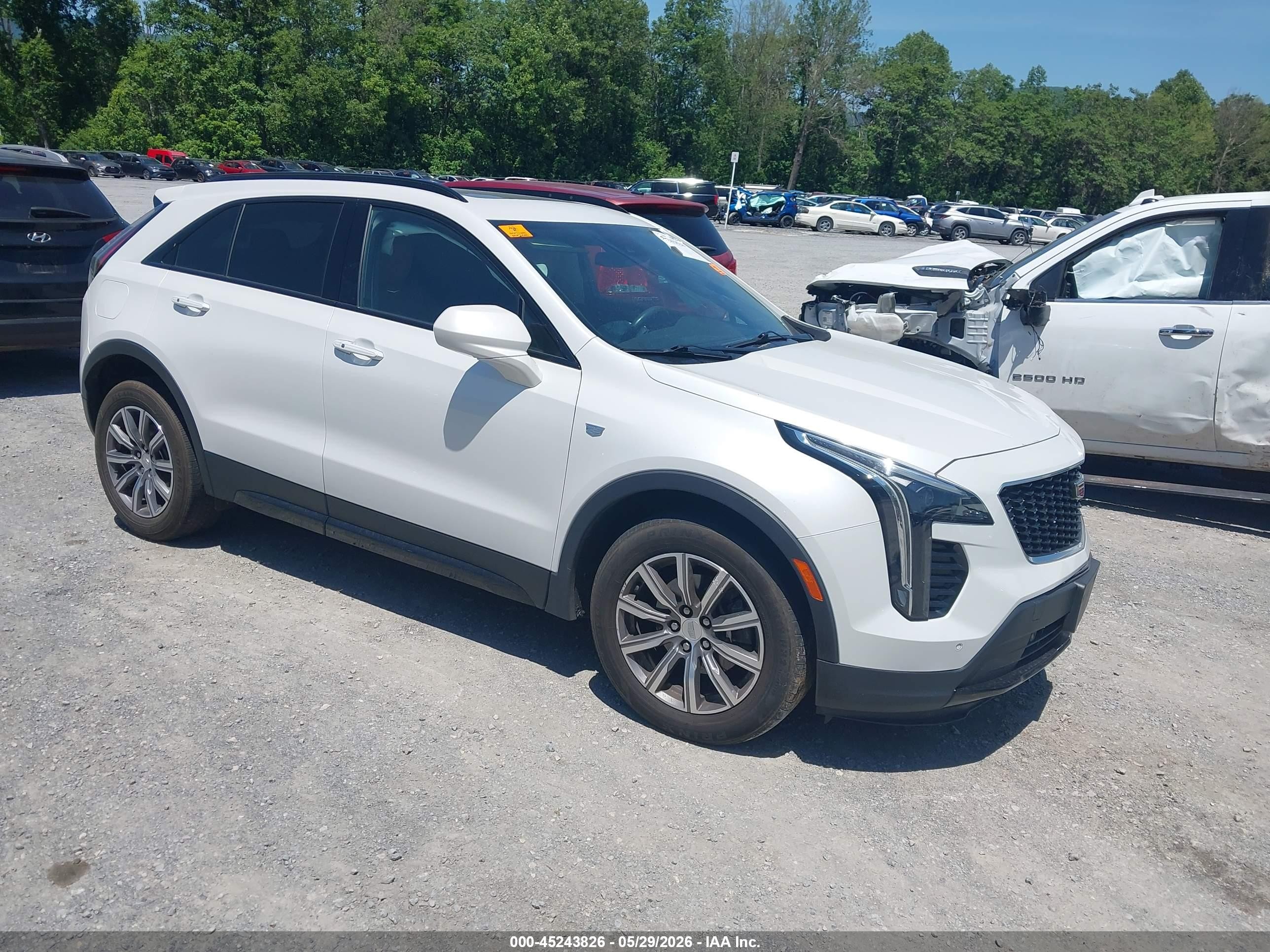 2019 Cadillac XT4 AWD Sport, VIN 1GYFZFR46KF165327 — Biohazard / chemical