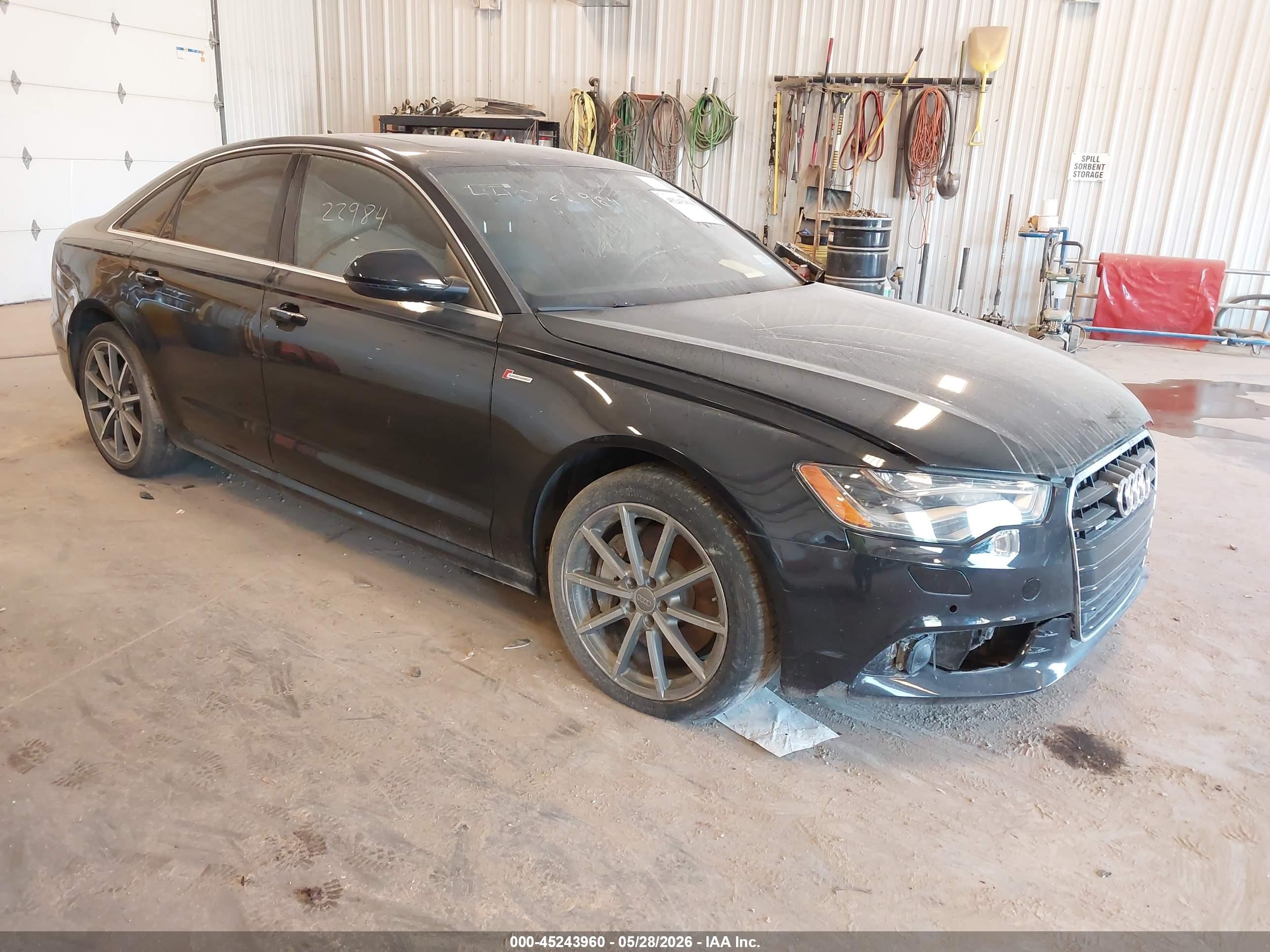 2012 Audi A6 Prestige, VIN WAUJGAFC8CN136243 — Front end
