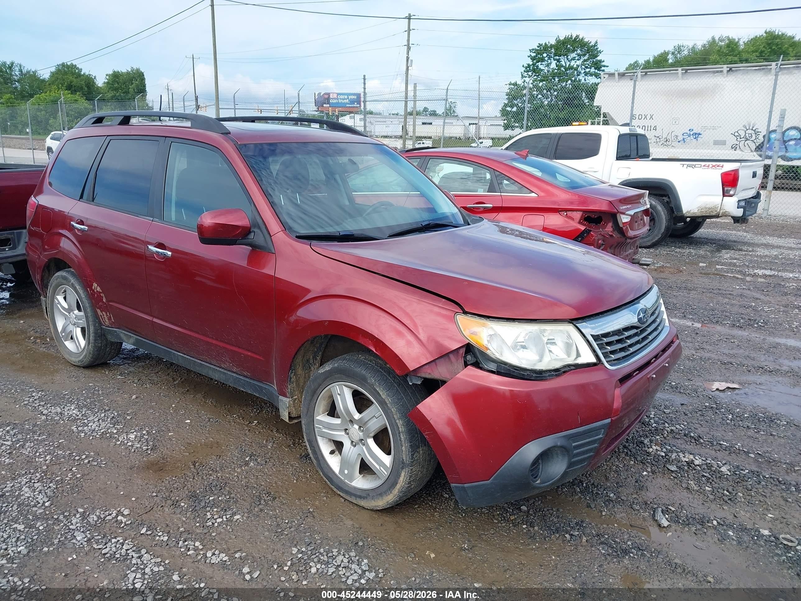 2009 Subaru Forester X, VIN JF2SH636X9H777211 — Repossession