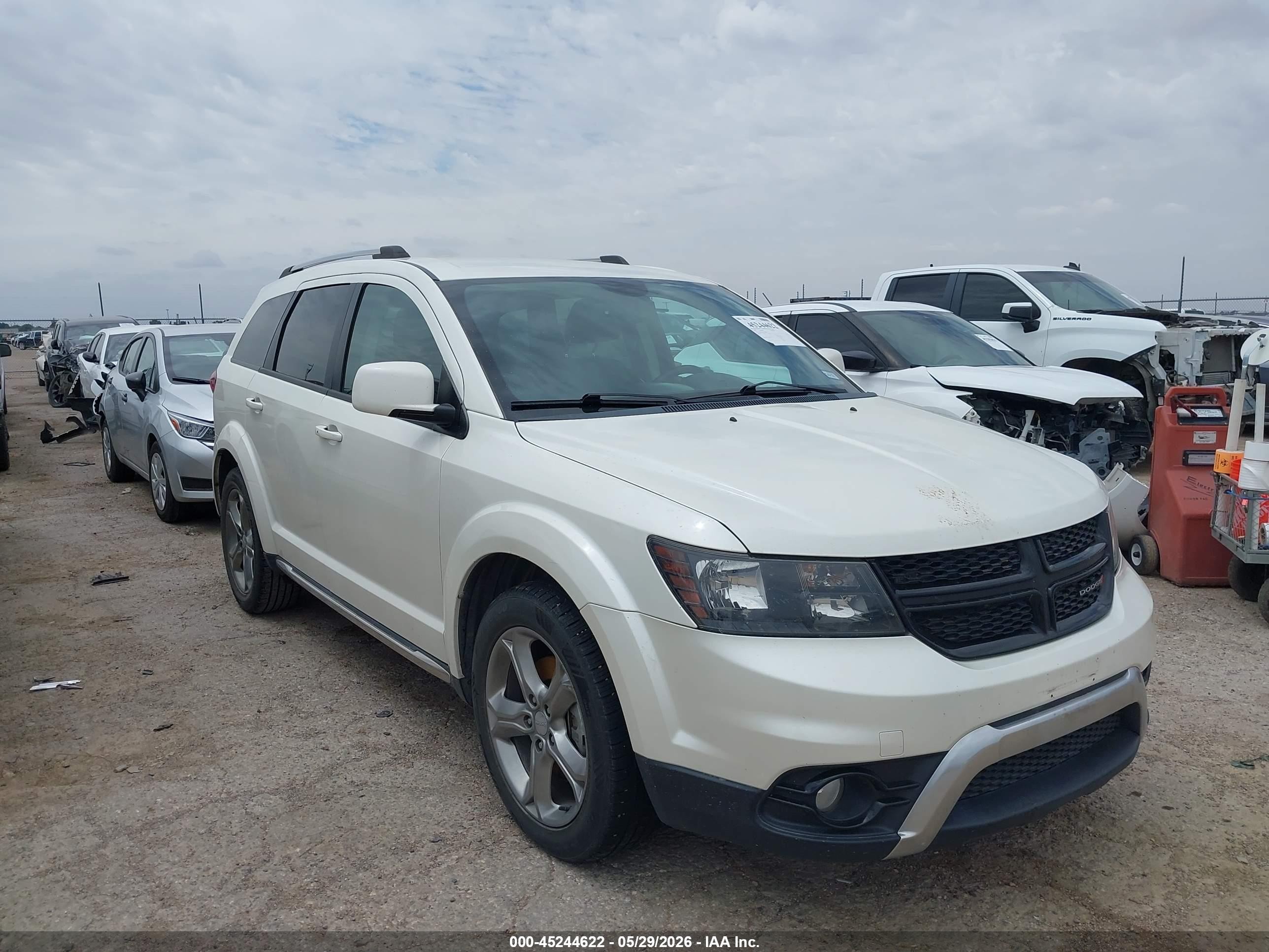 2016 Dodge Journey Crossroad Plus, VIN 3C4PDCGG2GT166668 — Water / flood