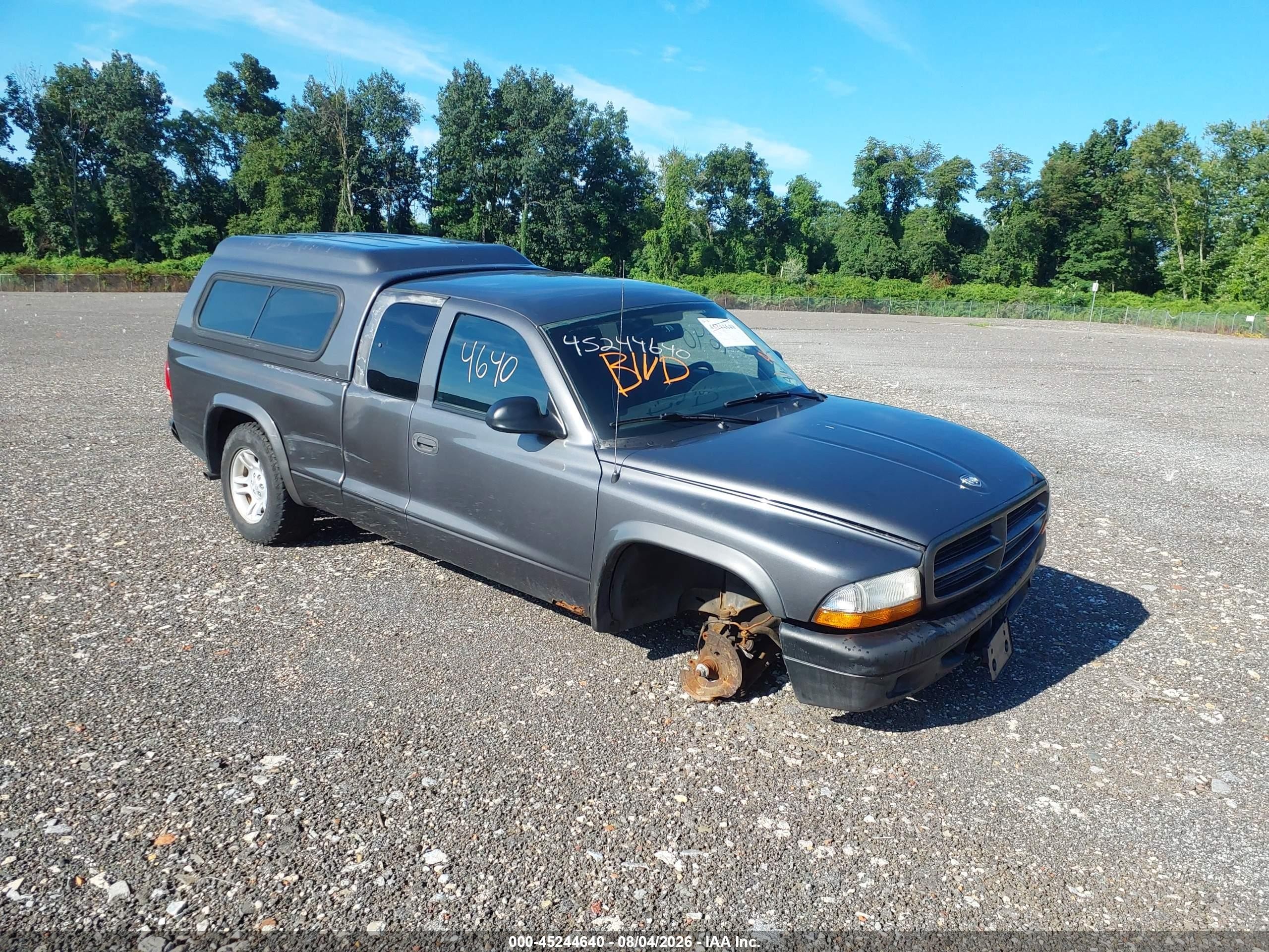 2003 Dodge Dakota, VIN 1D7HL12X73S358124 — Normal wear