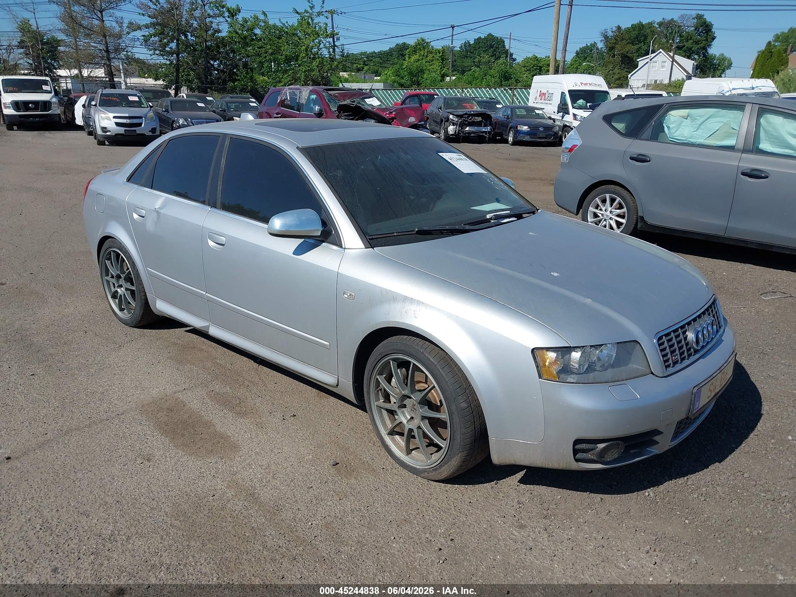2004 Audi S4, VIN WAUPL68E54A136307 — Механическое