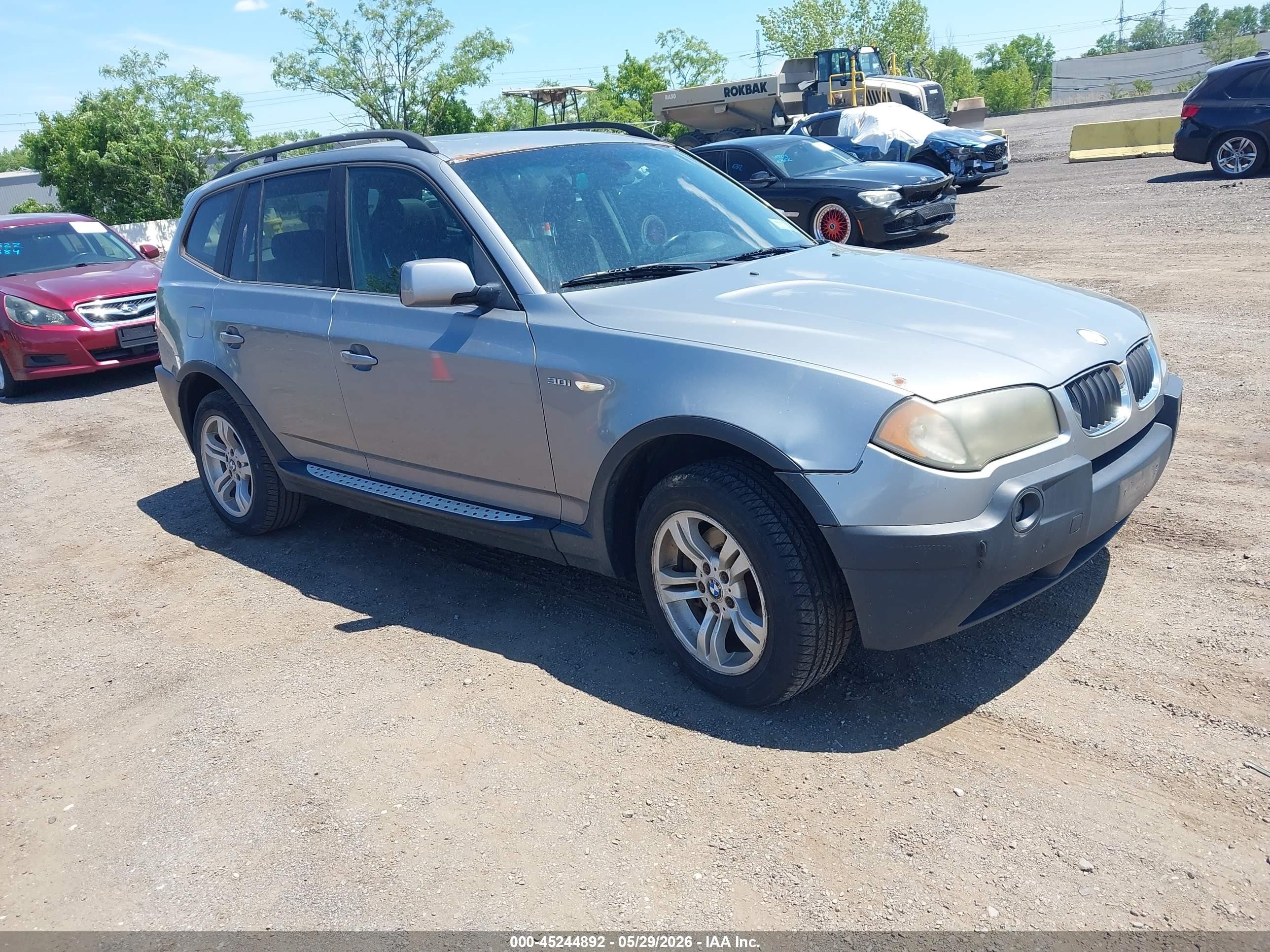 2005 BMW X3 3.0i, VIN WBXPA93455WD06930 — Normal wear