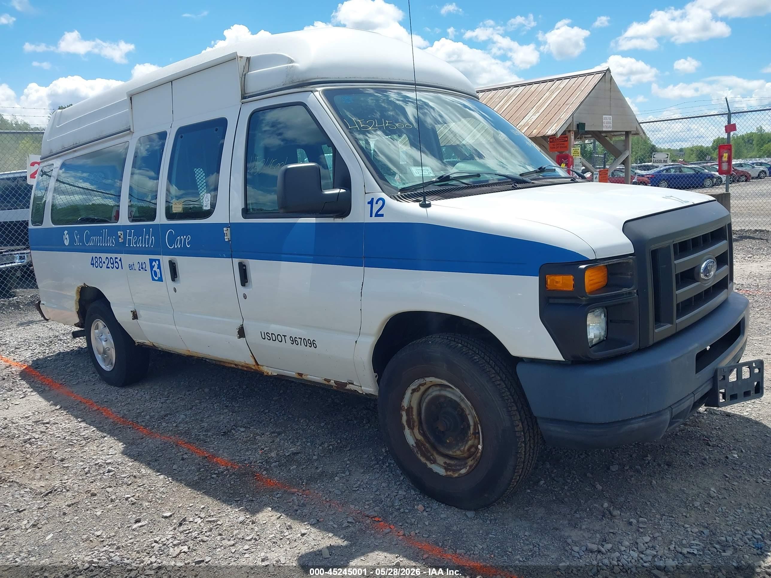 2011 Ford Econoline Cargo Commercial, VIN 1FTNS2EW4BDB29573 — Normal wear