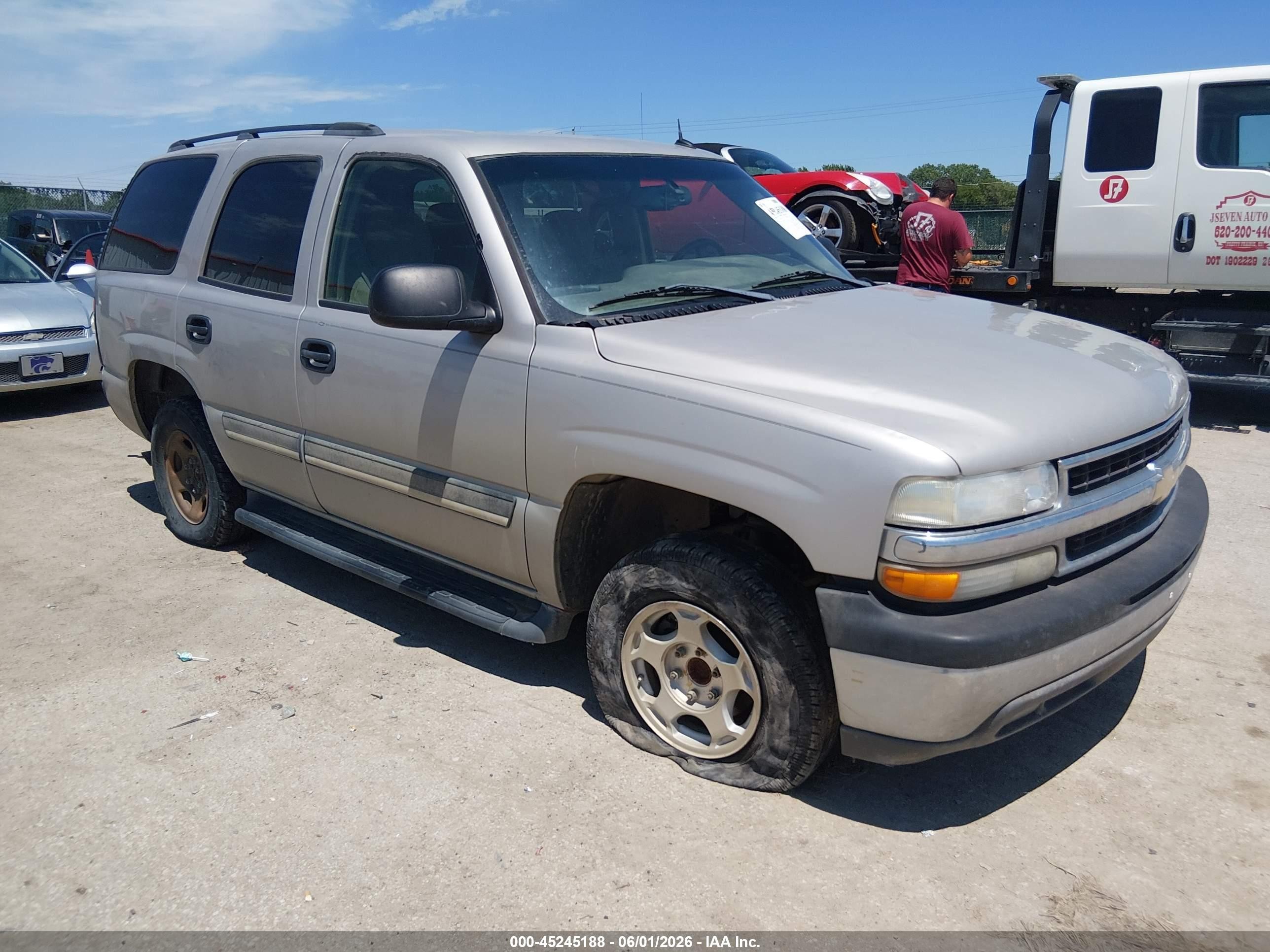2005 Chevrolet Tahoe LT, VIN 1GNEC13T75R221209 — Hail