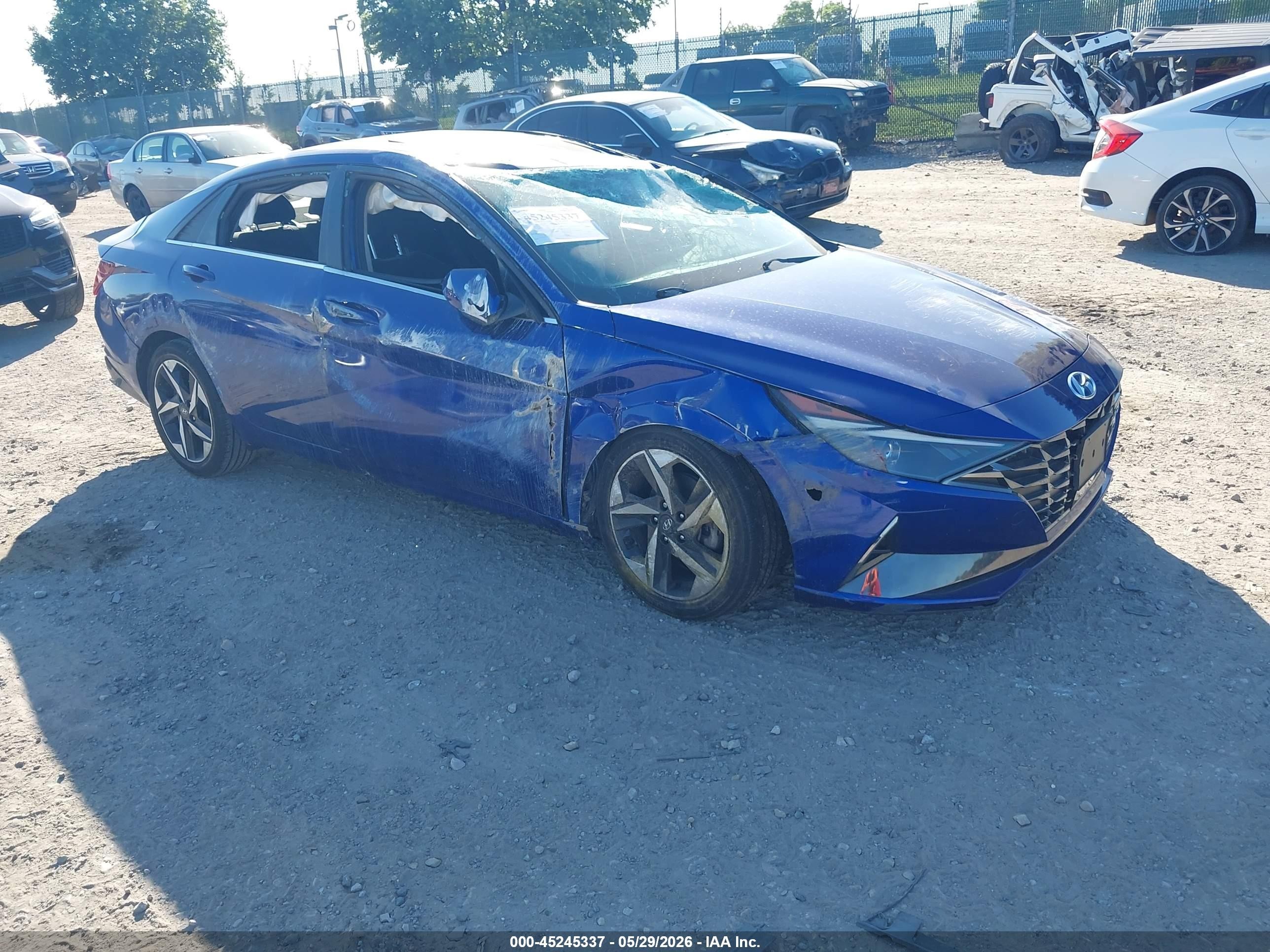 2022 Hyundai Elantra SEL, VIN KMHLN4AG2NU218647 — Mechanical