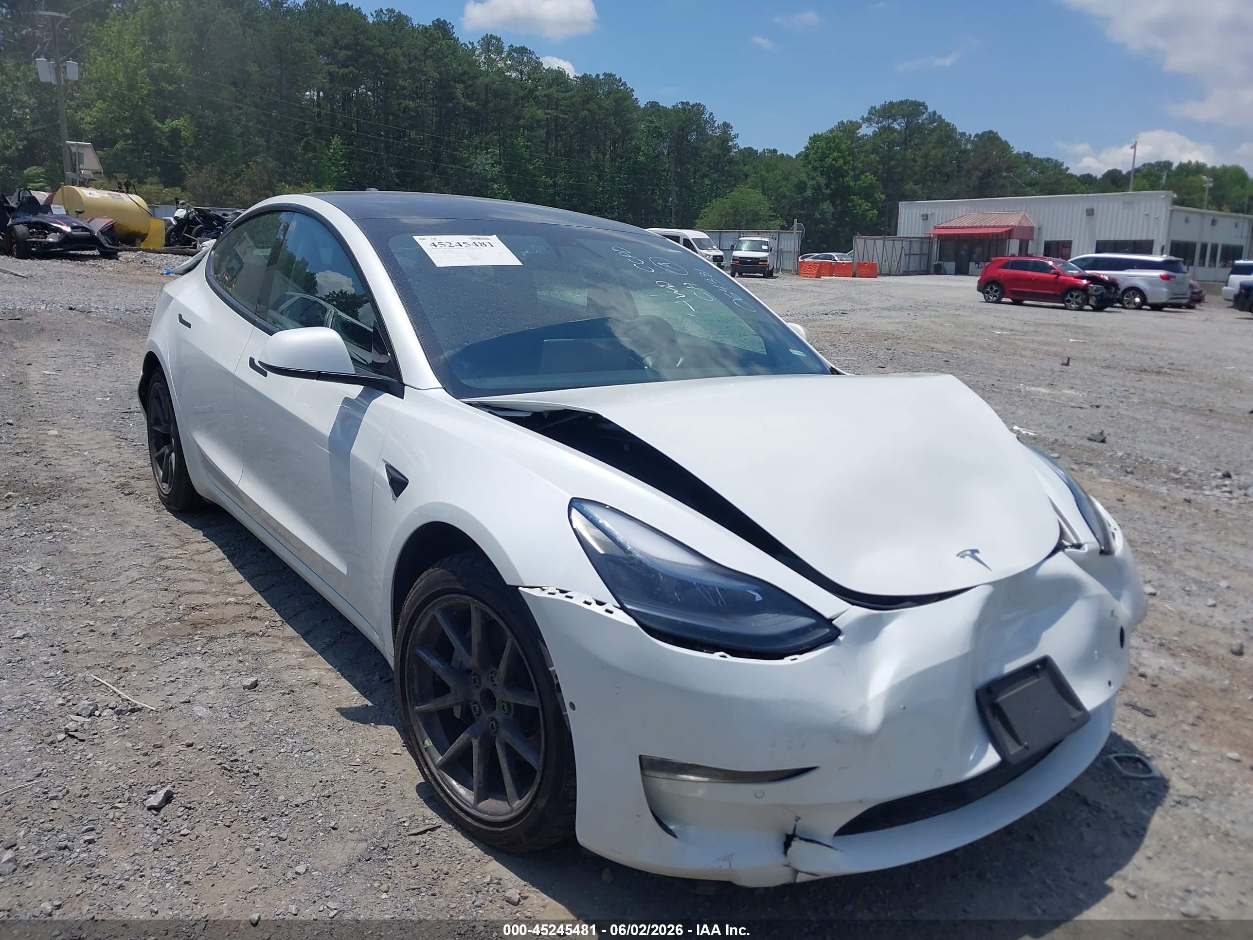 2021 Tesla Model 3 Standard Range Plus, VIN 5YJ3E1EA8MF064381 — All over