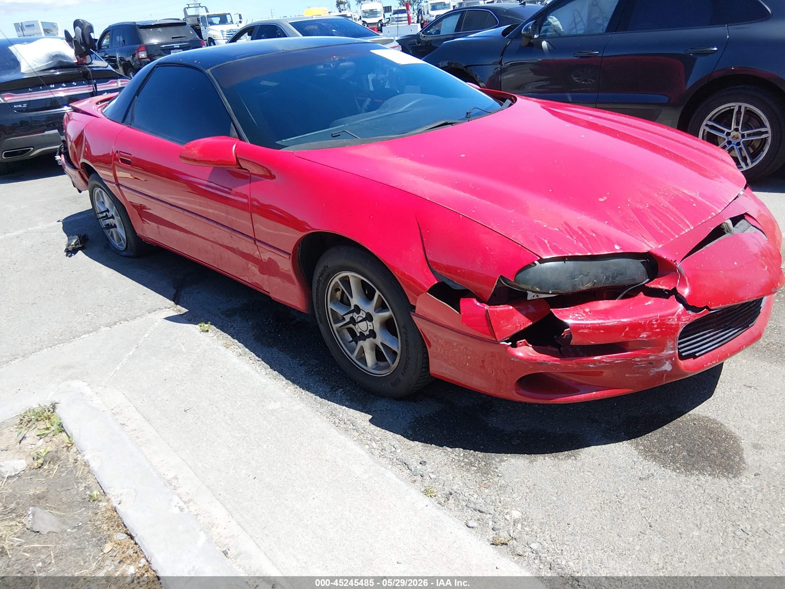 2002 Chevrolet Camaro, VIN 2G1FP22K022170692 — All over